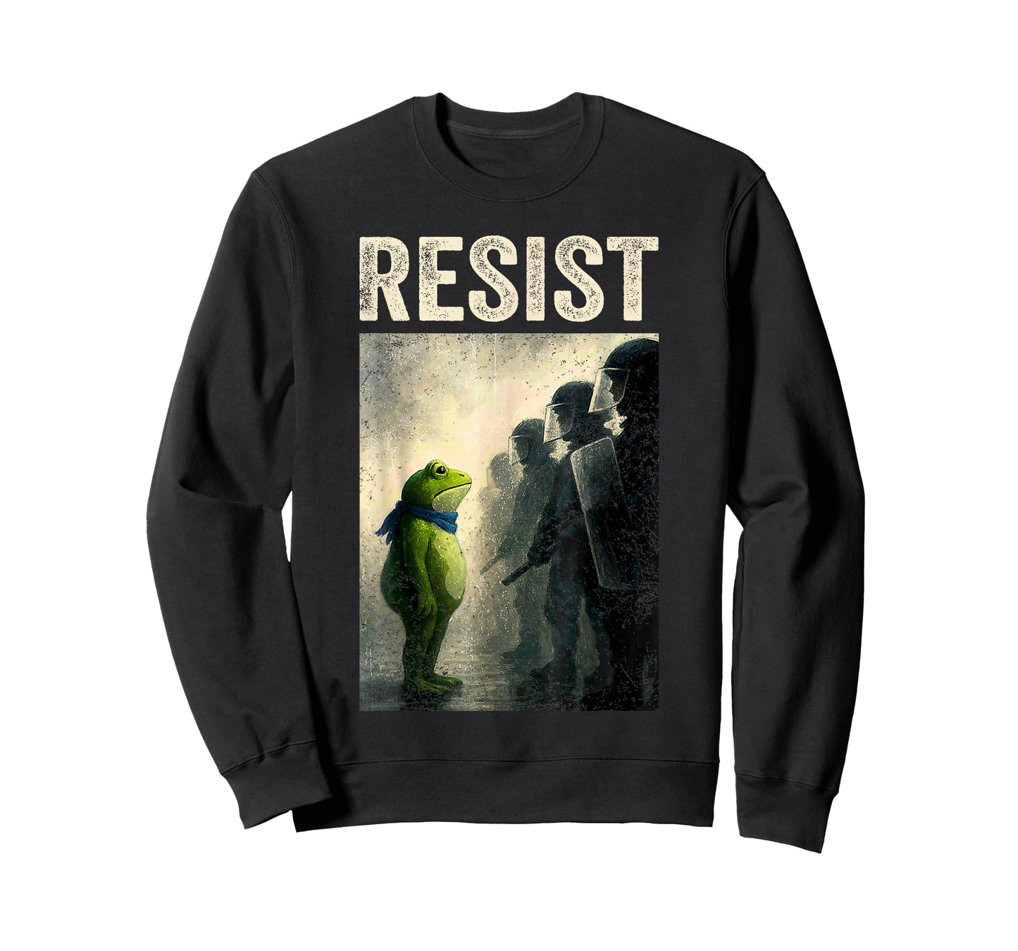 Resist Frog Portland Frog Protest T-Shirt