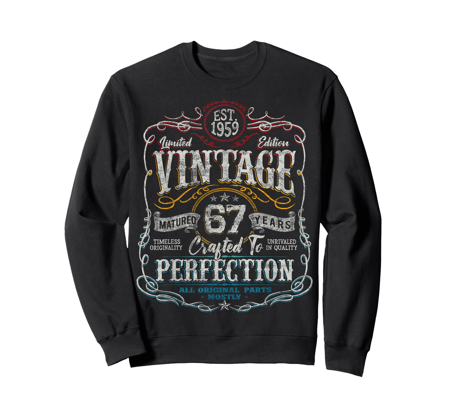 Vintage 1959 Limited Edition Shirt 67 Year Old 67th Birthday T-Shirt
