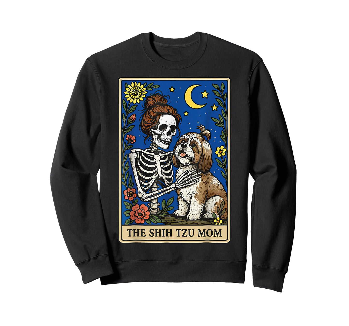 The Shih Tzu Mom Tarot Card T-Shirt