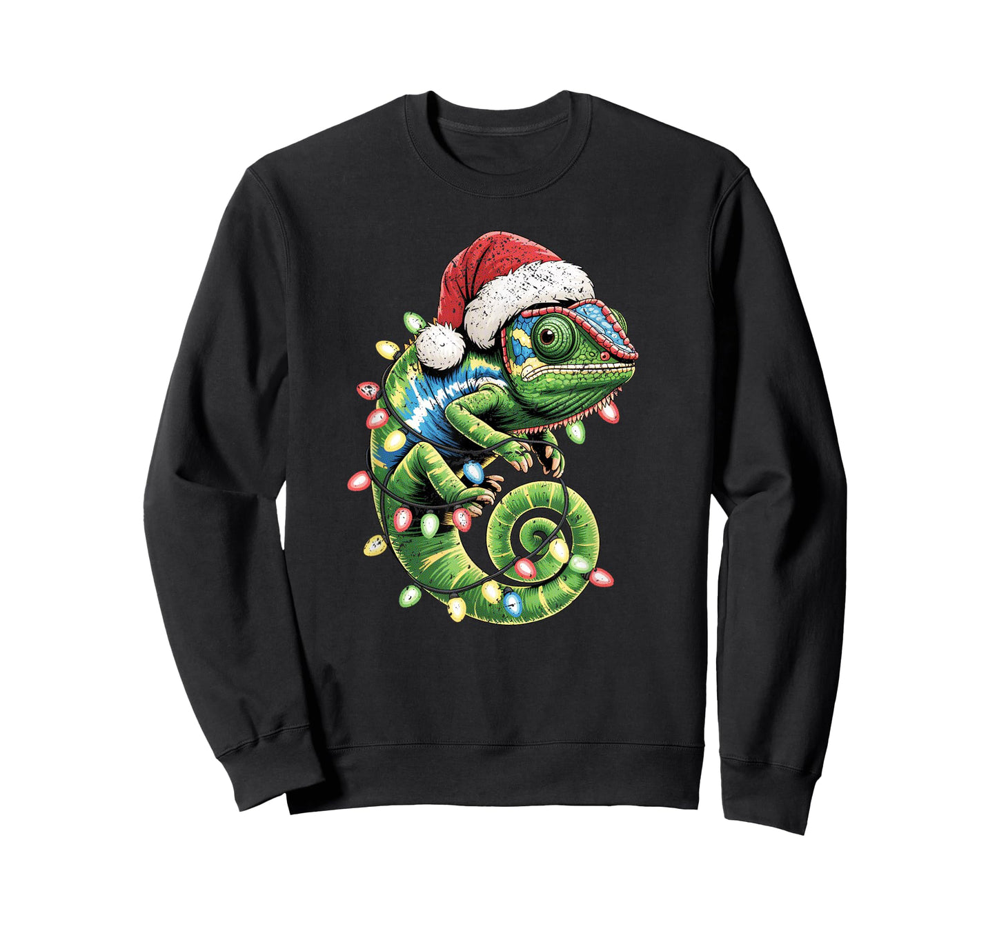 Christmas Chameleon Toddler Kids Boys Christmas Xmas T-Shirt
