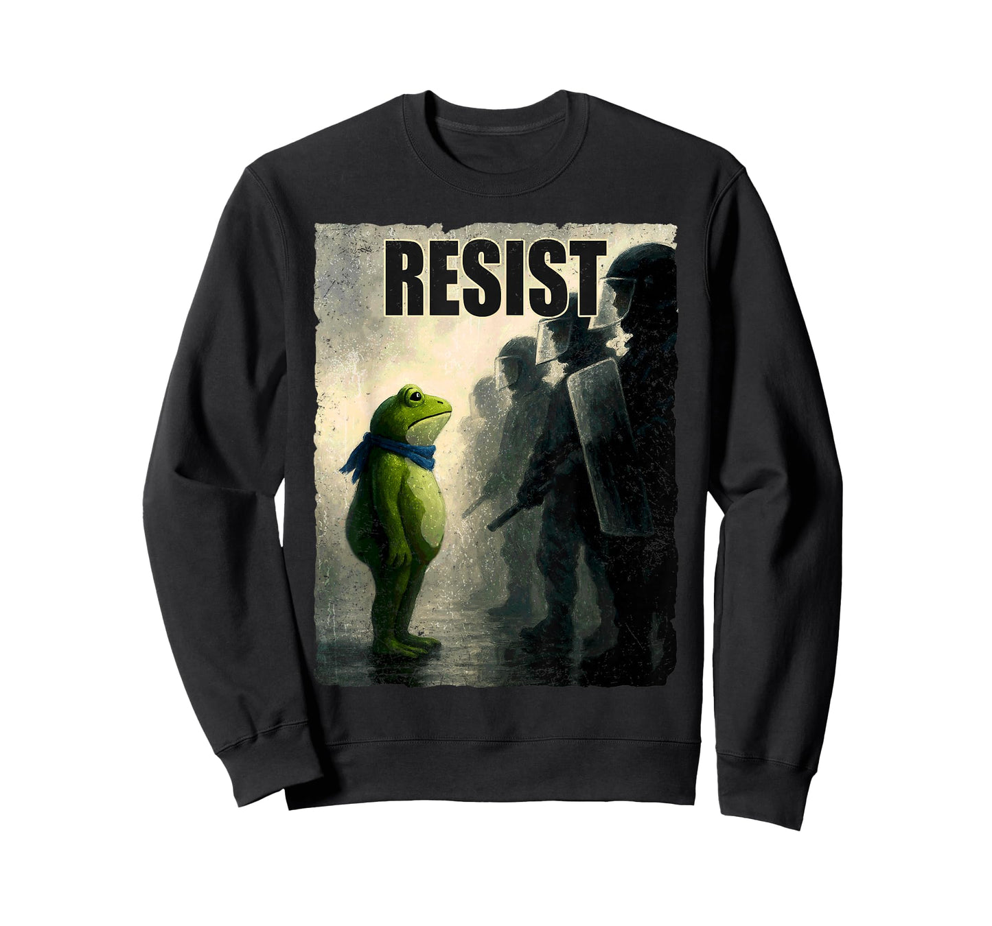 Portland Frog Protest Funny Frog Shirt for Men and Women T-Shirt