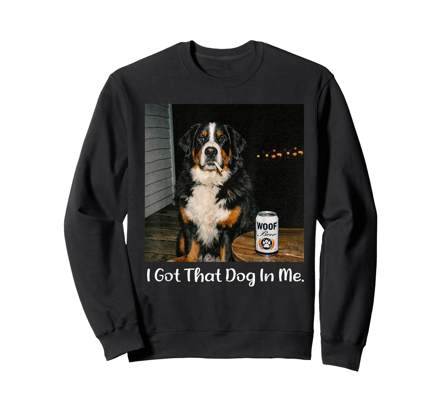 I Got That Dog in Me Funny Bernese Mountain Dog Meme Tee T-Shirt
