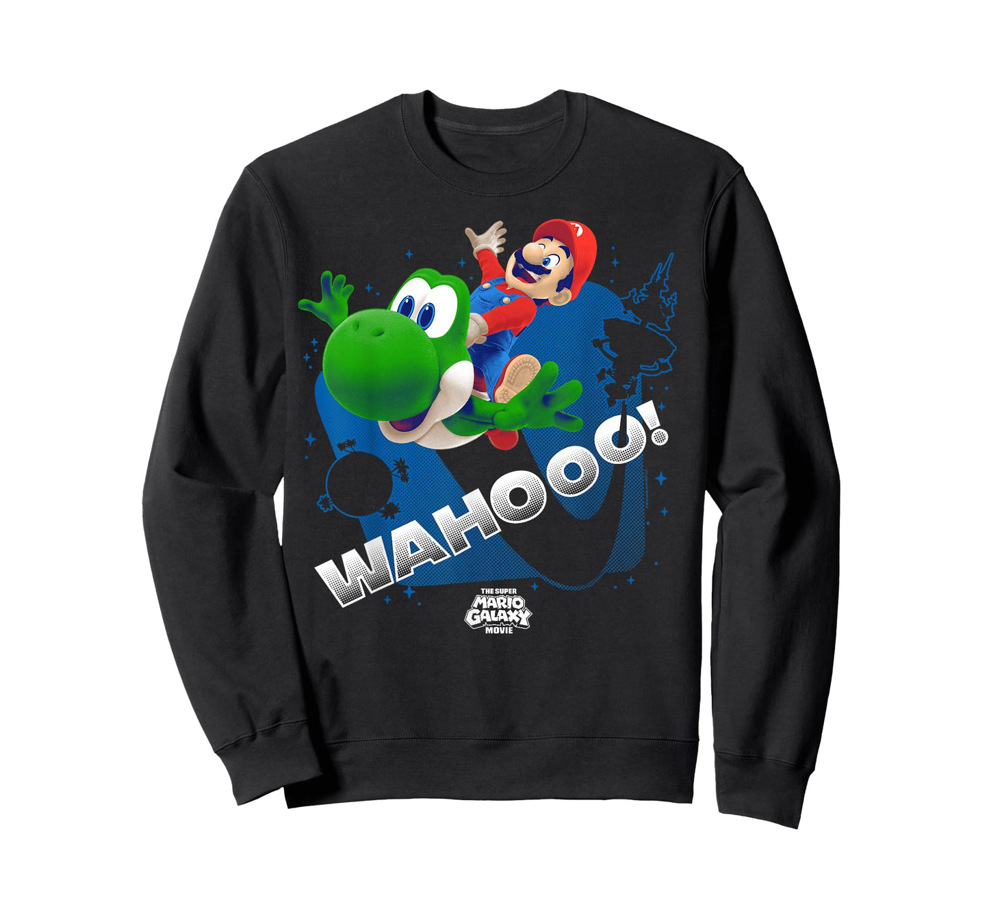 The Super Mario Galaxy Movie Wahoo Star Ride Journey T-Shirt