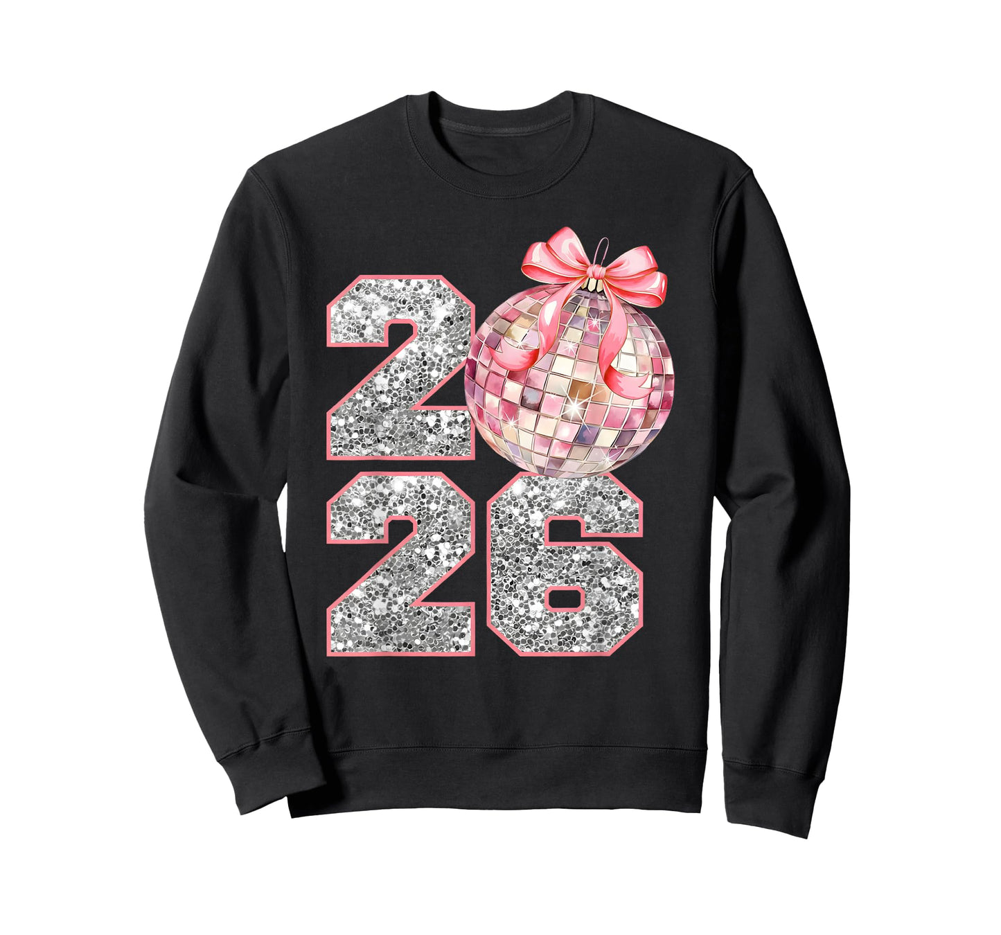 Coquette Happy New Year Party 2026 Family Women Girls Kids T-Shirt