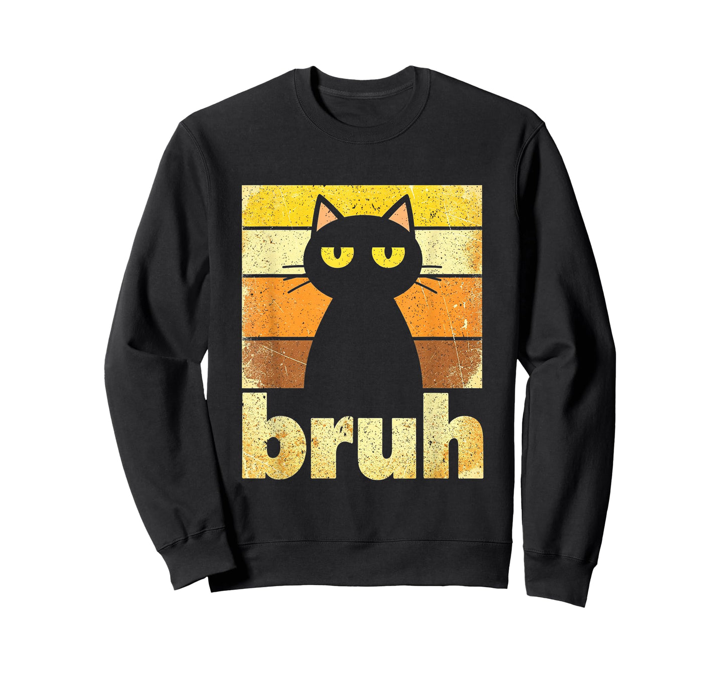 Funny Cat Bruh for Teens Boys Girls Men Women Meme Graphic T-Shirt