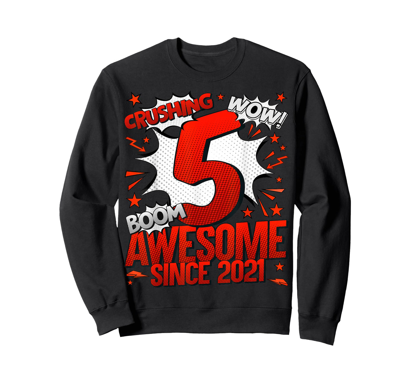 5 Year Old Gifts for Boys 5th Birthday Boy 5 Year Old Boy T-Shirt