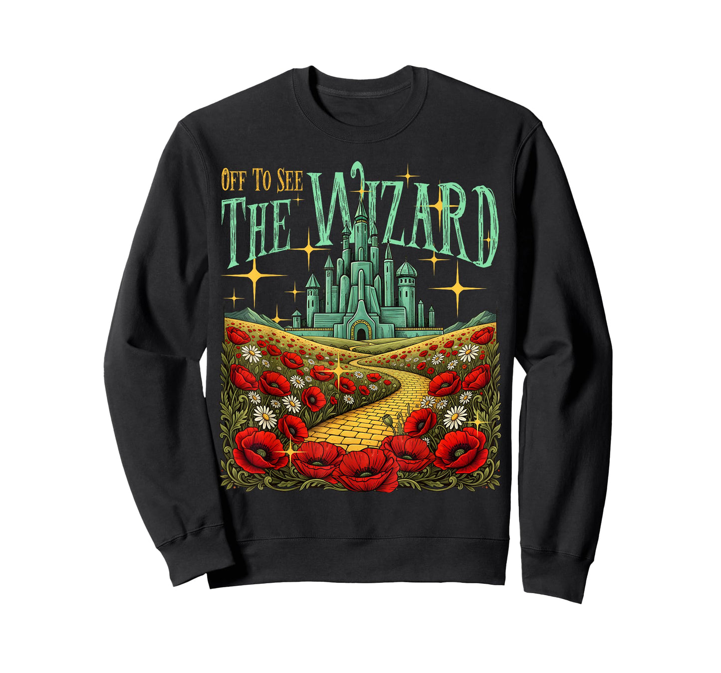 Yellow Brick Road We’re Off Wizard T-Shirt