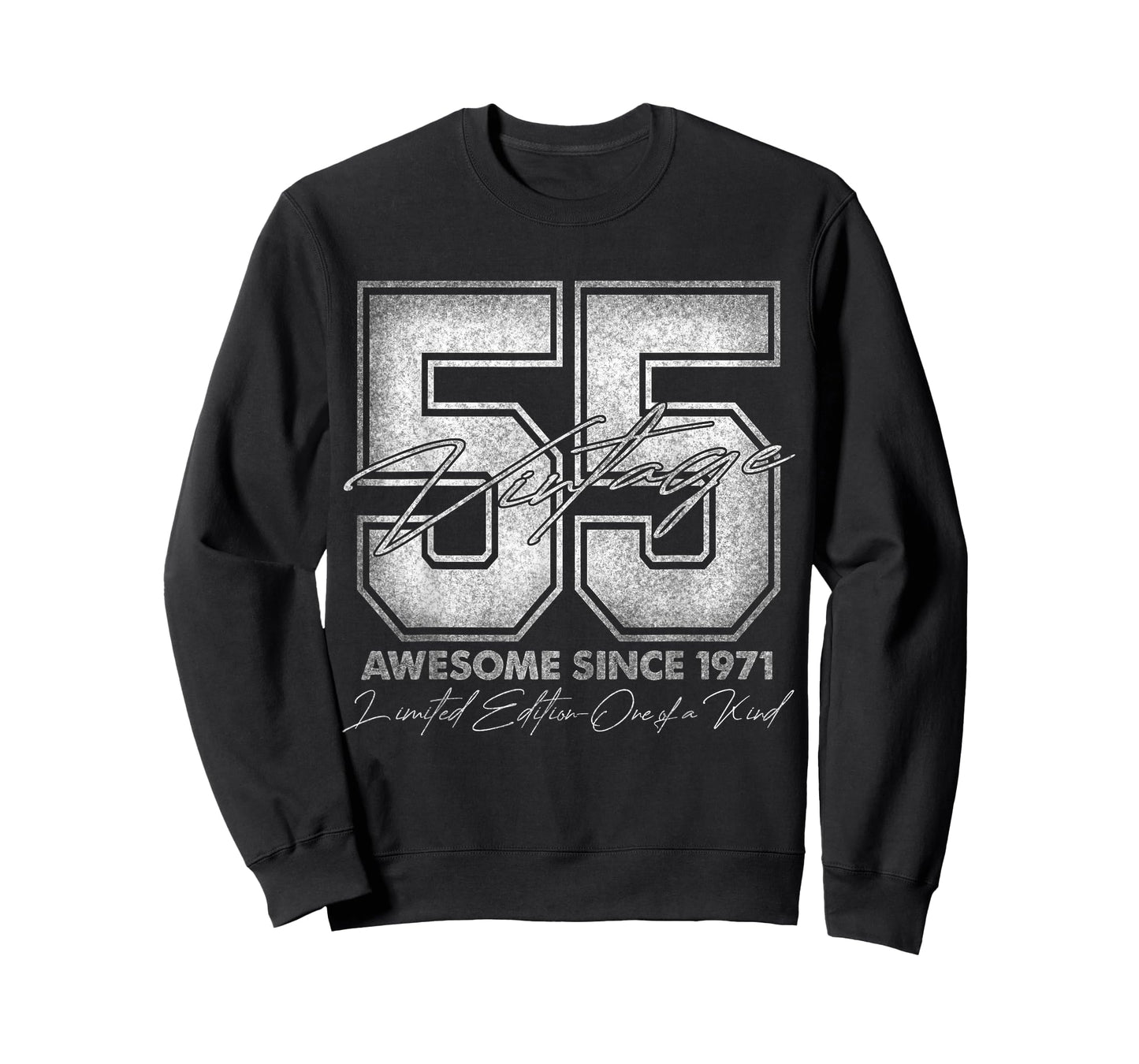 55 Year Old Gifts Vintage 1971 Limited Edition 55th Birthday T-Shirt