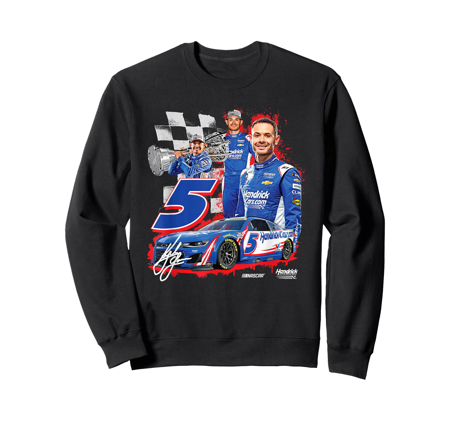 NASCAR - Kyle Larson - Champion Collage T-Shirt