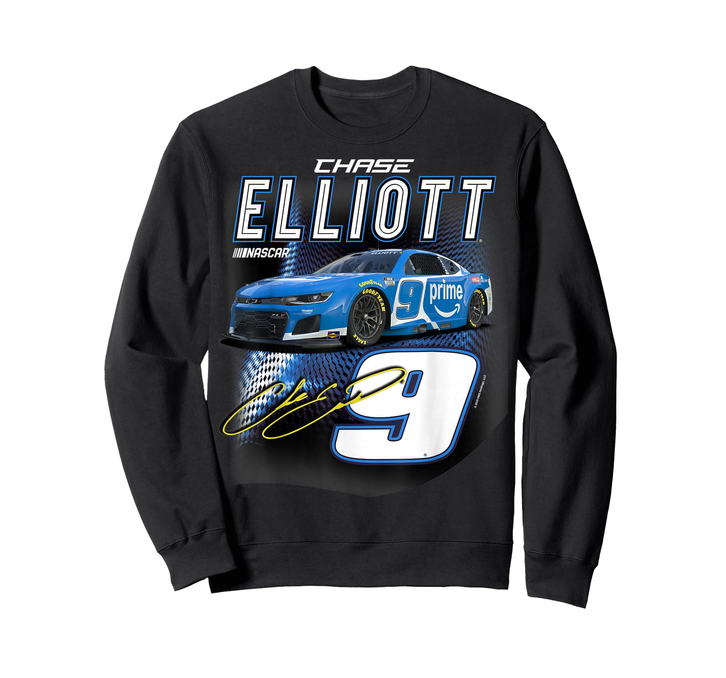 Hendrick Motorsports Elliot Chase Signature No 9 Camaro ZL1 T-Shirt