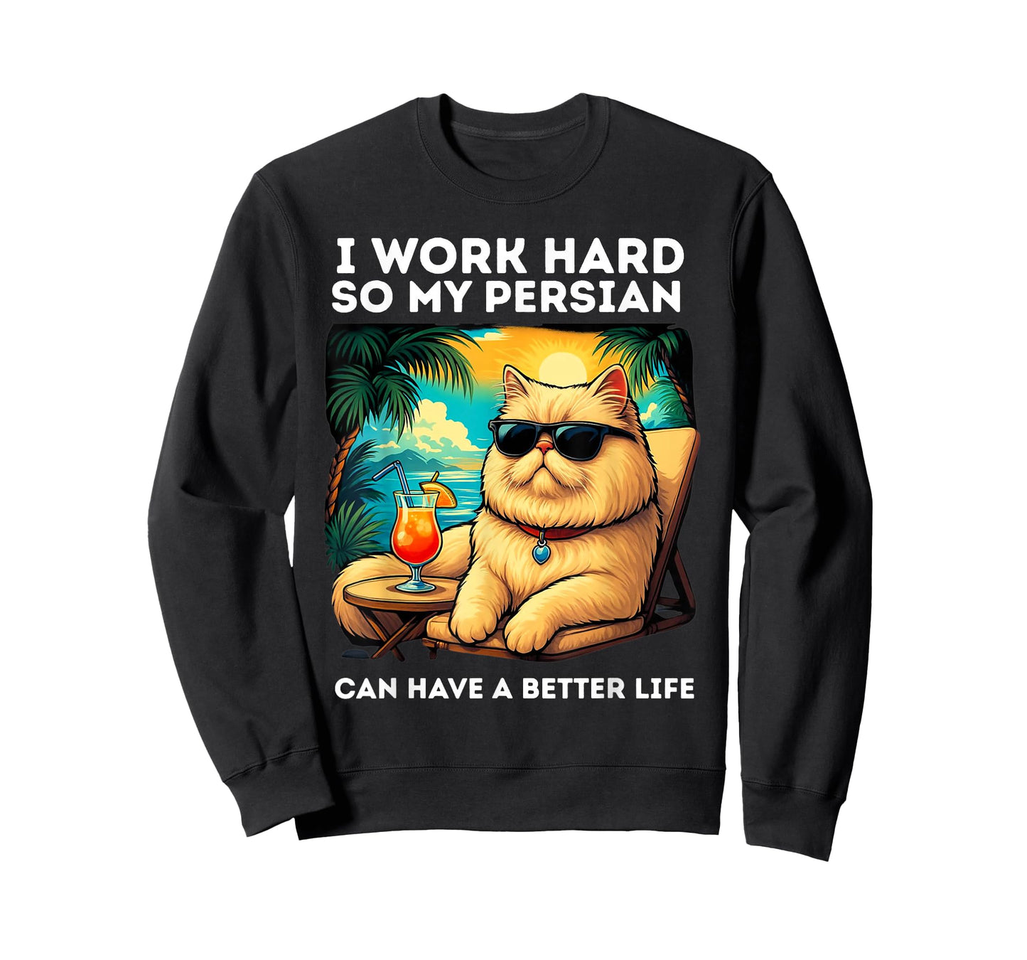 Persian Cat Lover Design Funny Persian T-Shirt