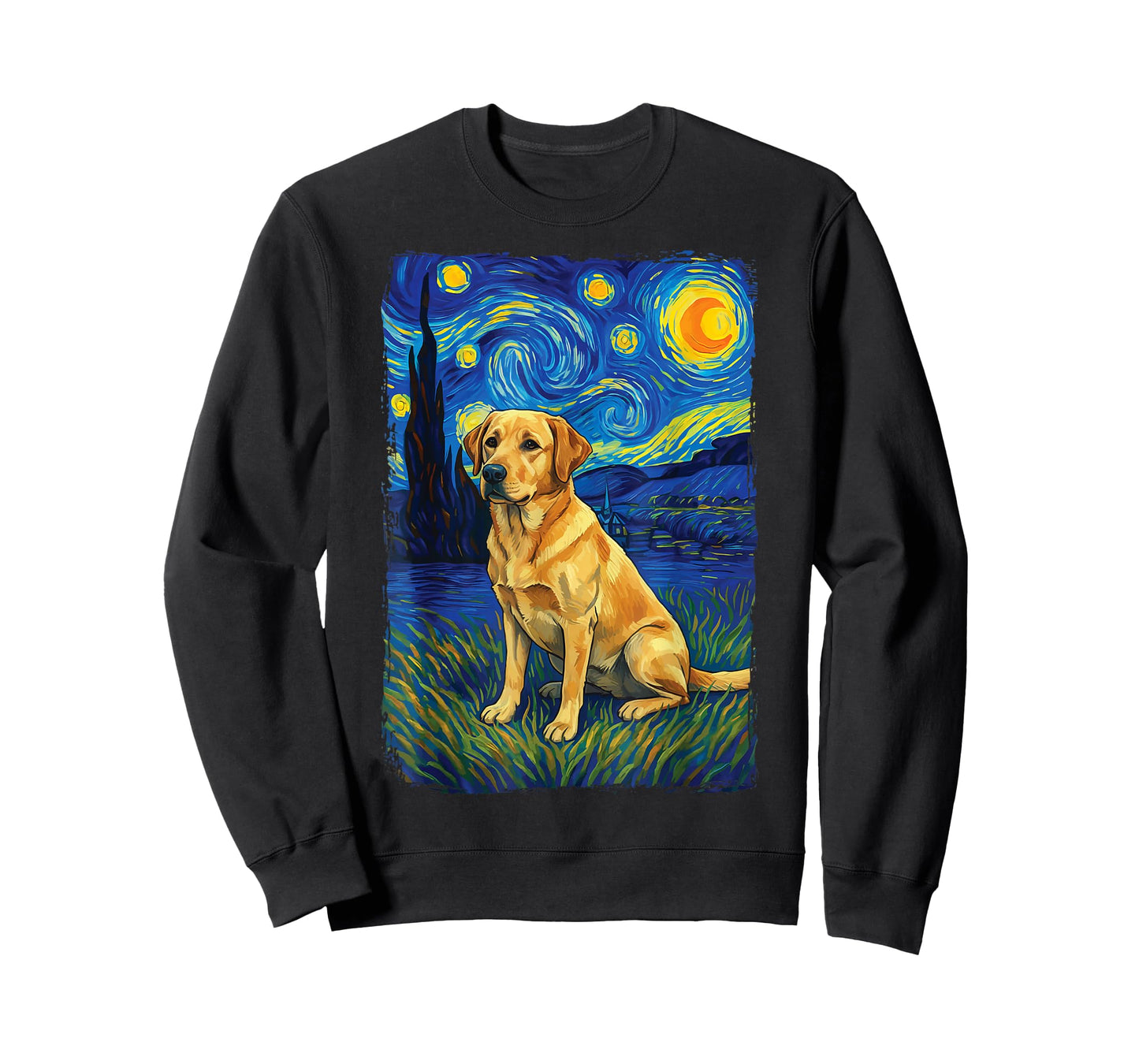 Labrador Starry Night T-Shirt