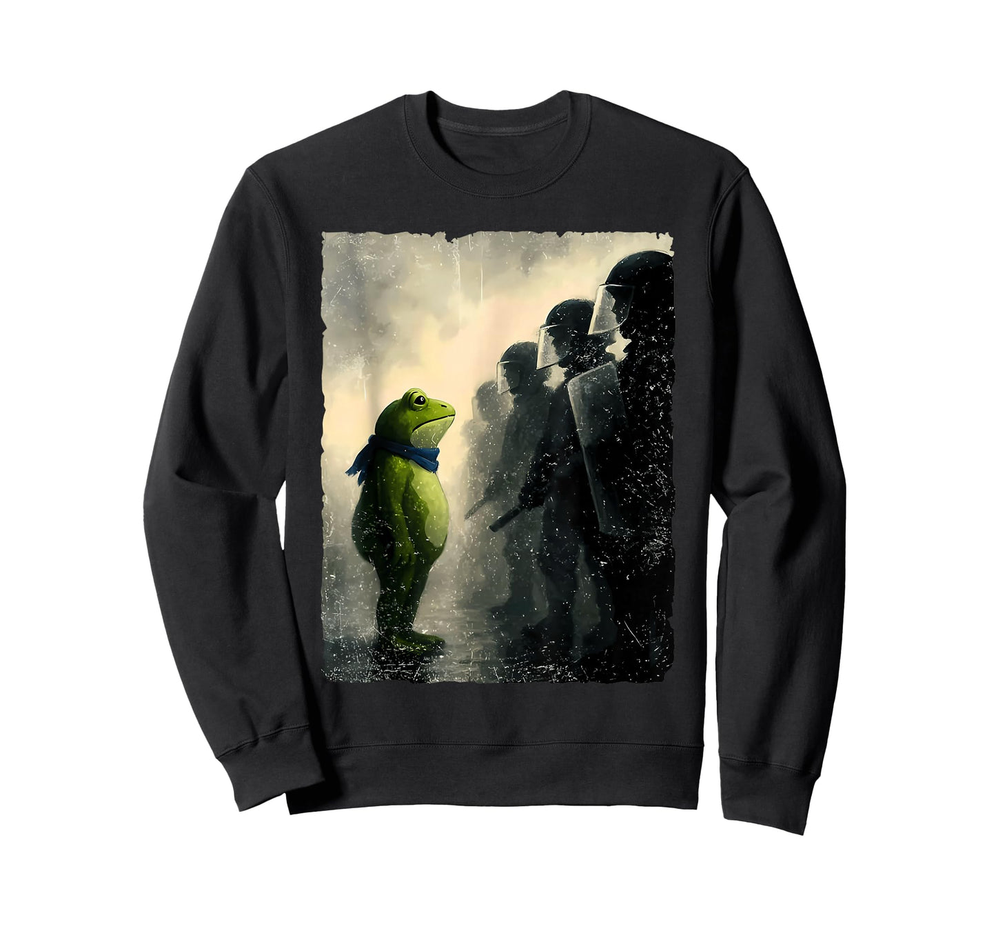 Portland Frog Protest Funny Frog Shirt for Men and Women T-Shirt
