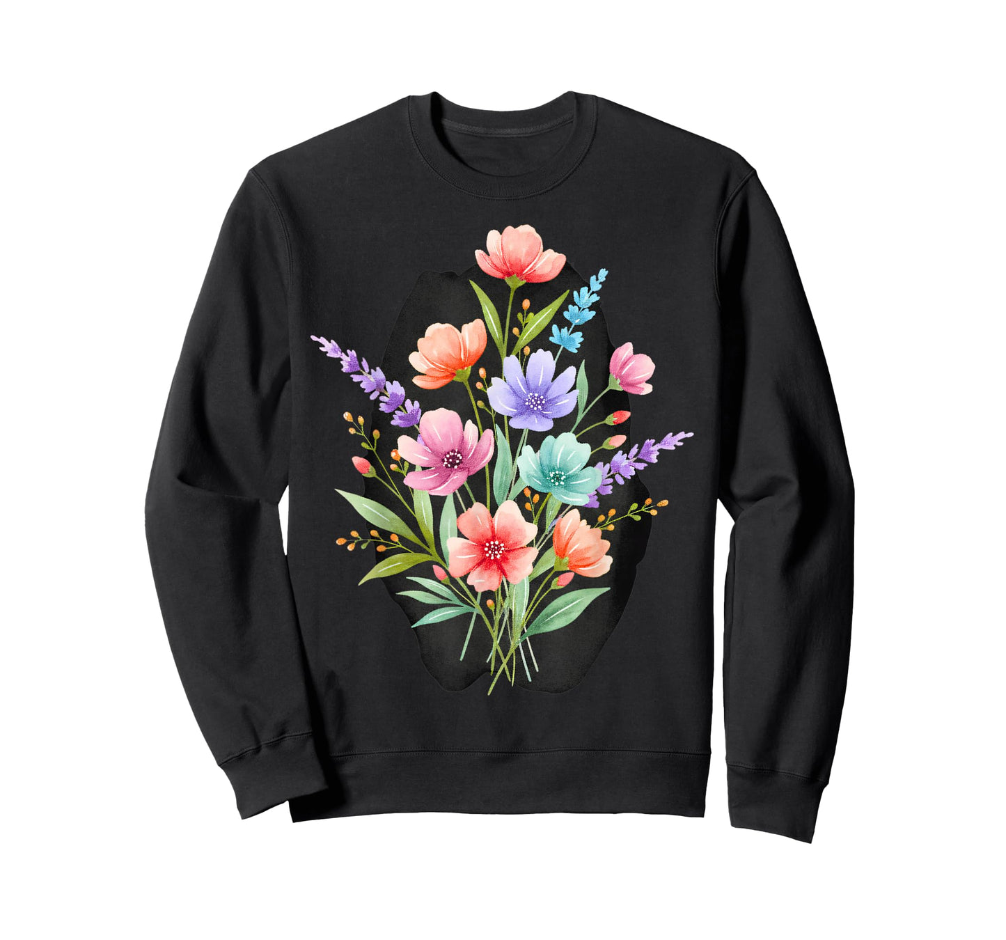Vintage Floral Gardening Flowers Women Wildflower T-Shirt