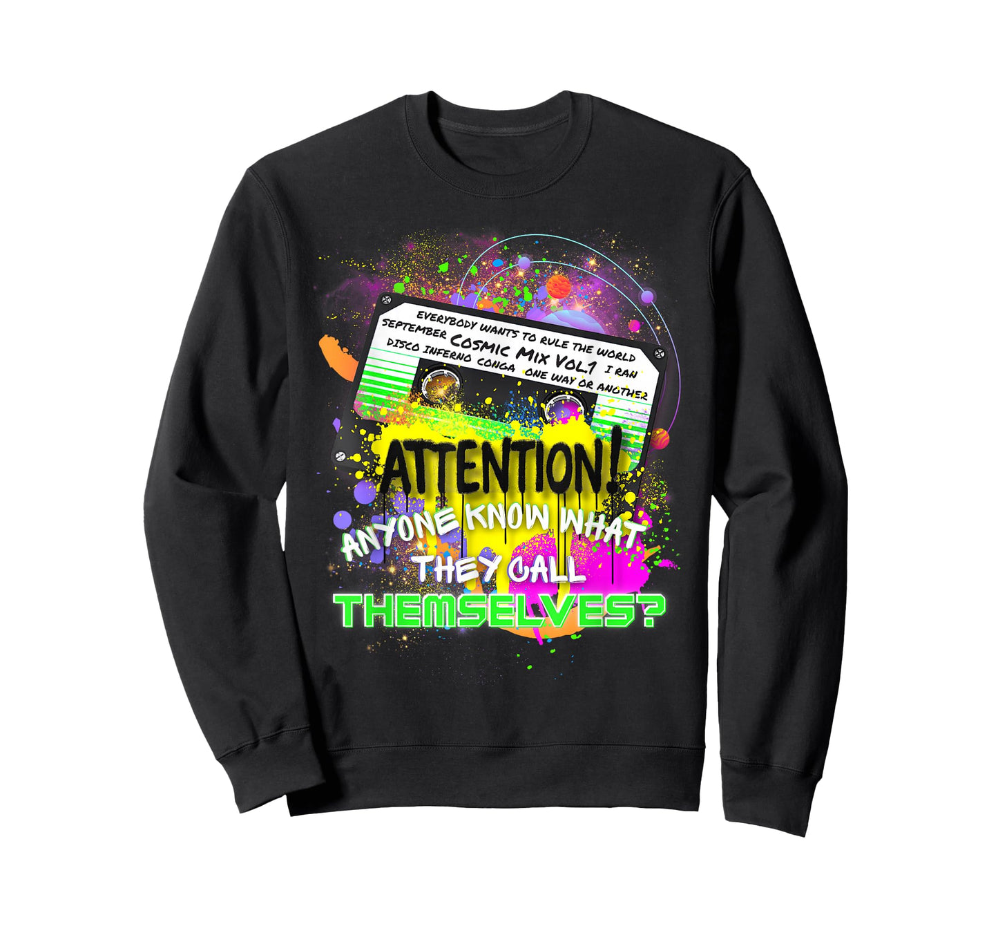 Cosmic Cassette Be Kind Rewind 80s - Remix T-Shirt