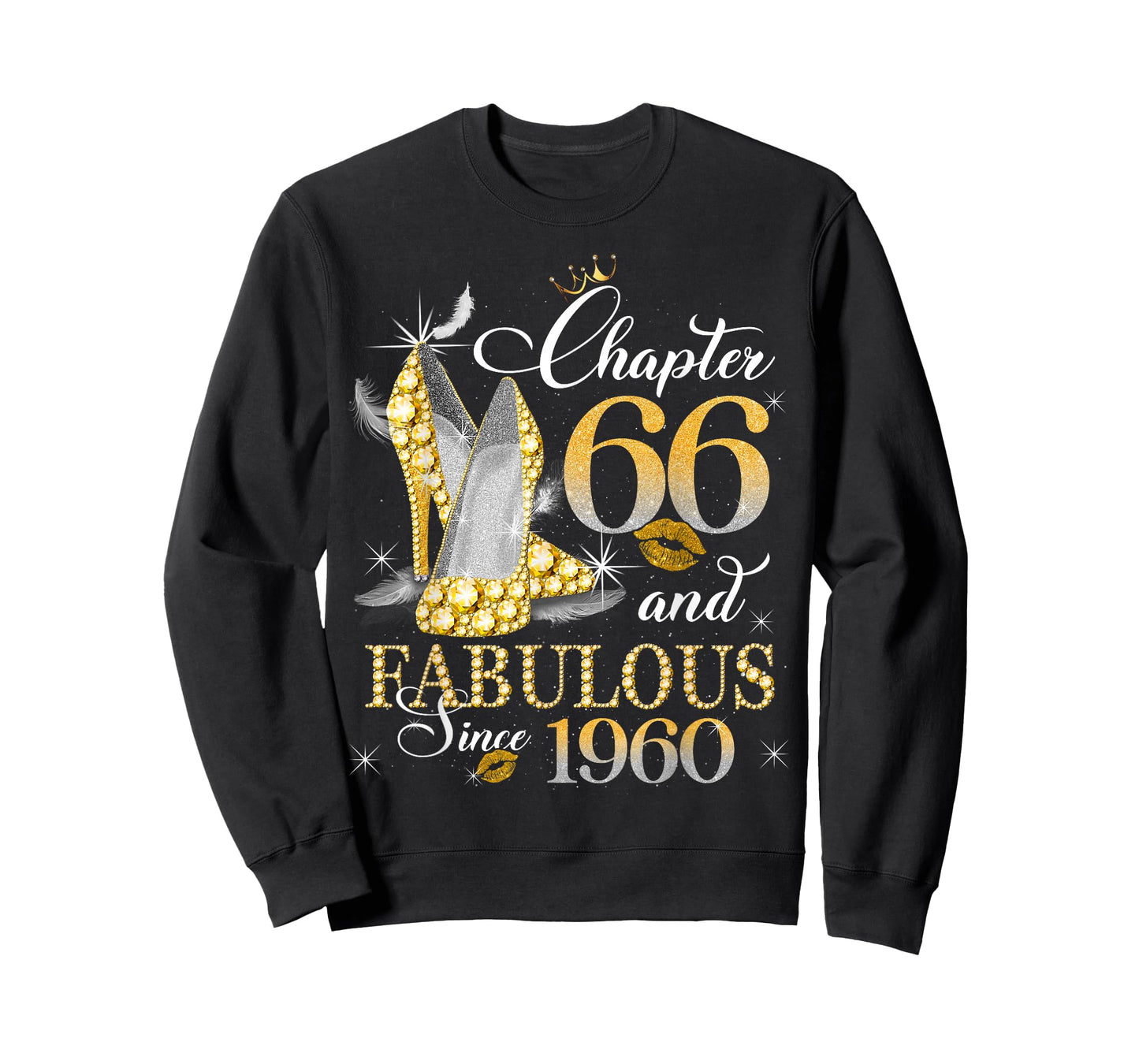 Chapter 66 Fabulous EST 1960 66th Birthday Queen Diamond T-Shirt