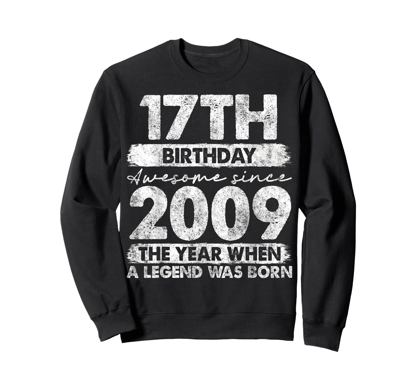 17 Year Old Gifts Vintage 2009 Limited Edition 17th Birthday T-Shirt