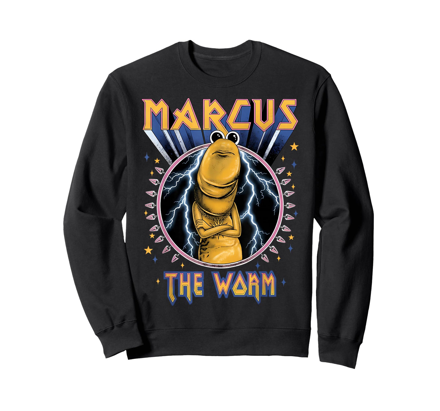 Funny Marcus The Worm Heavy Rock RockWorm Humor Meme T-Shirt