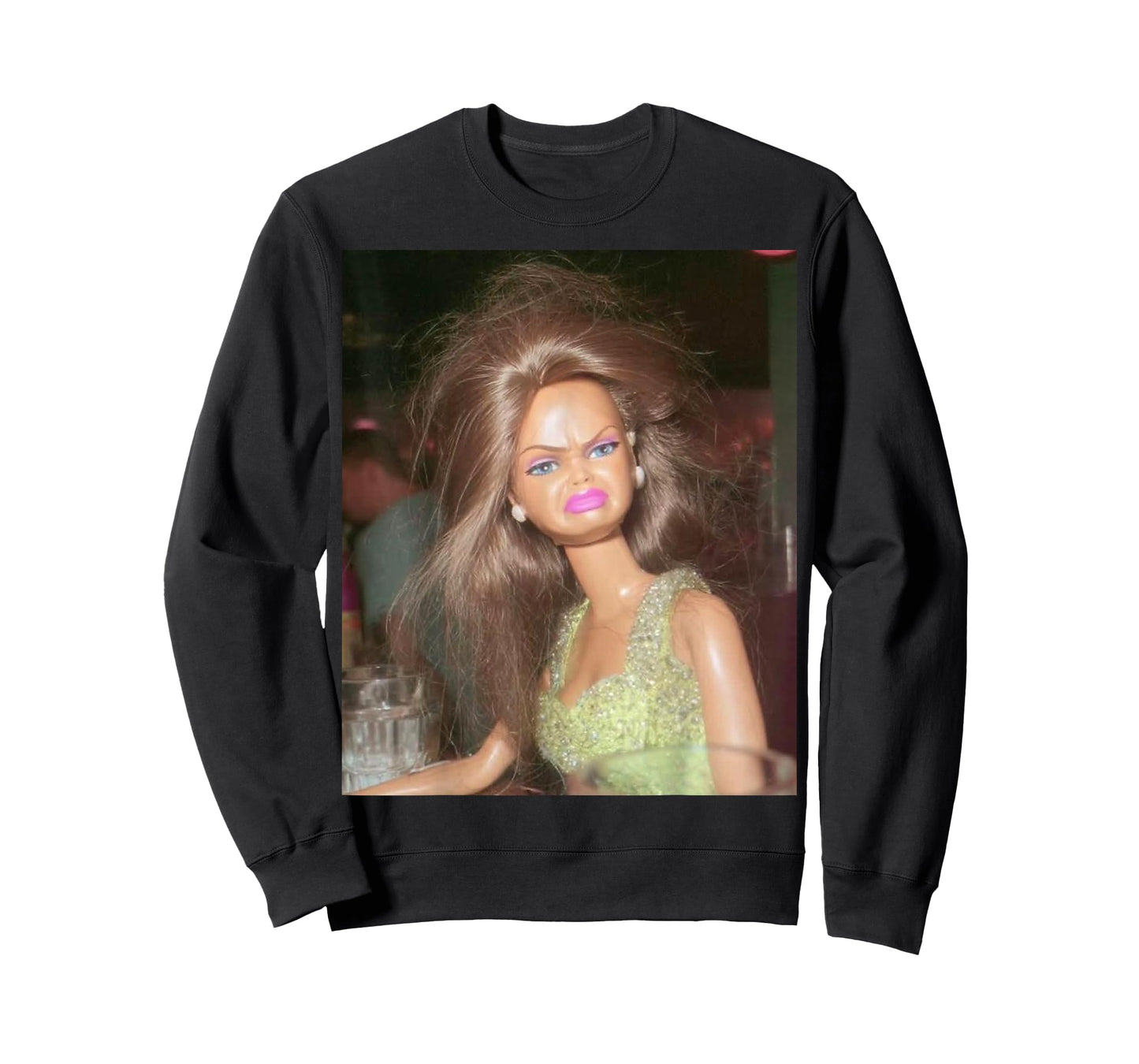 Funny Disgusting Doll face Meme Hilarious Sarcastic Gift Tee T-Shirt