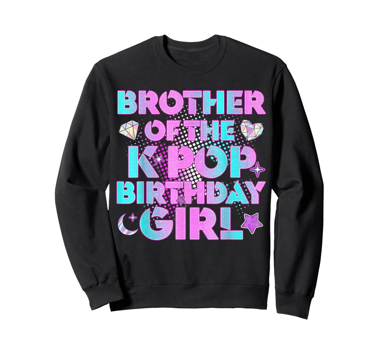 Brother of The K-Pop Birthday Girl Matching Family Bro Kids T-Shirt