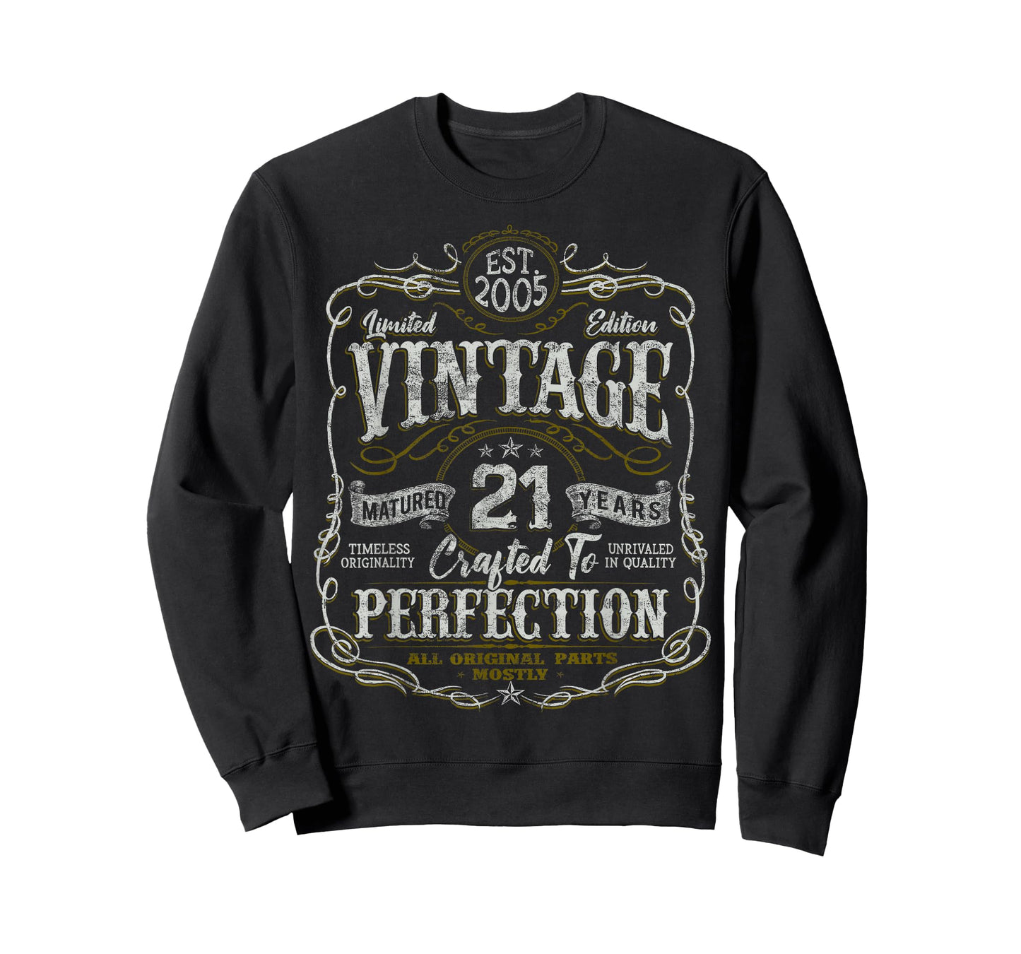 Vintage 2005 Limited Edition Shirt 21 Year Old 21st Birthday T-Shirt