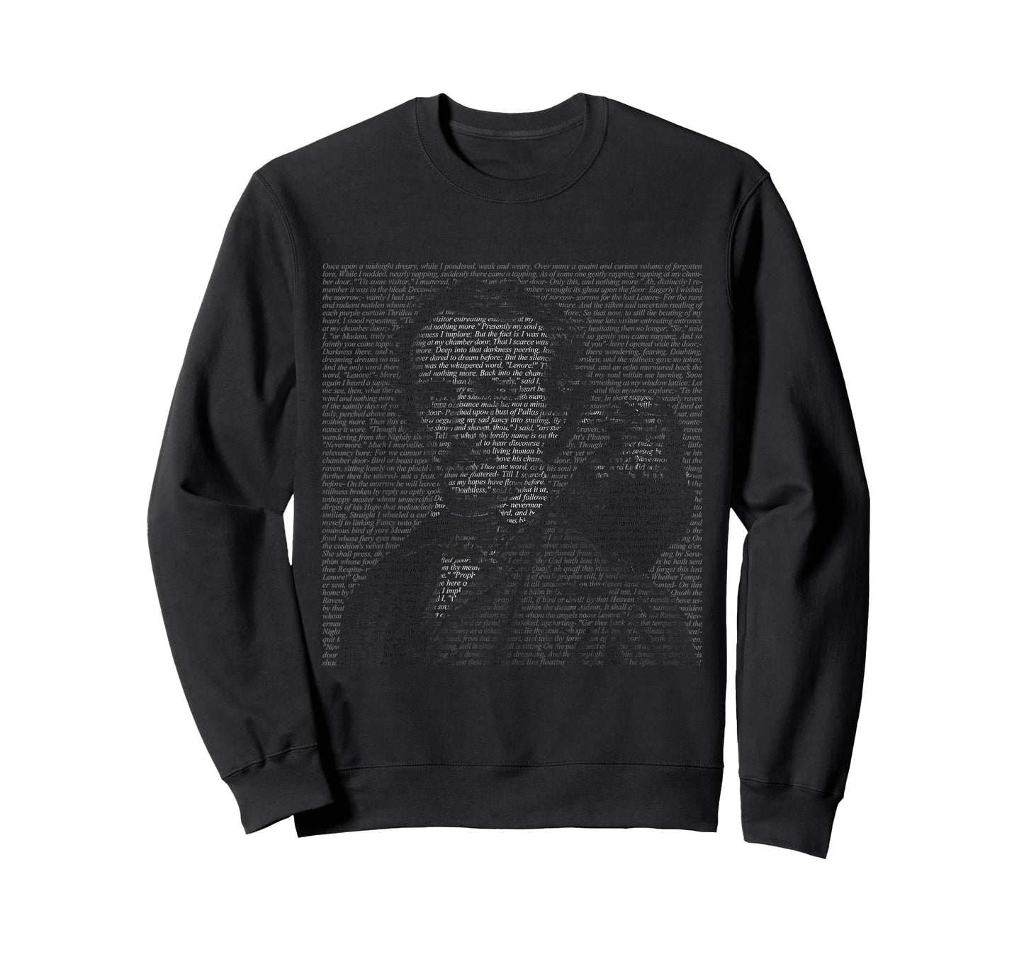Edgar Allen Poe & Raven - Reading Bookworm Reader T-Shirt