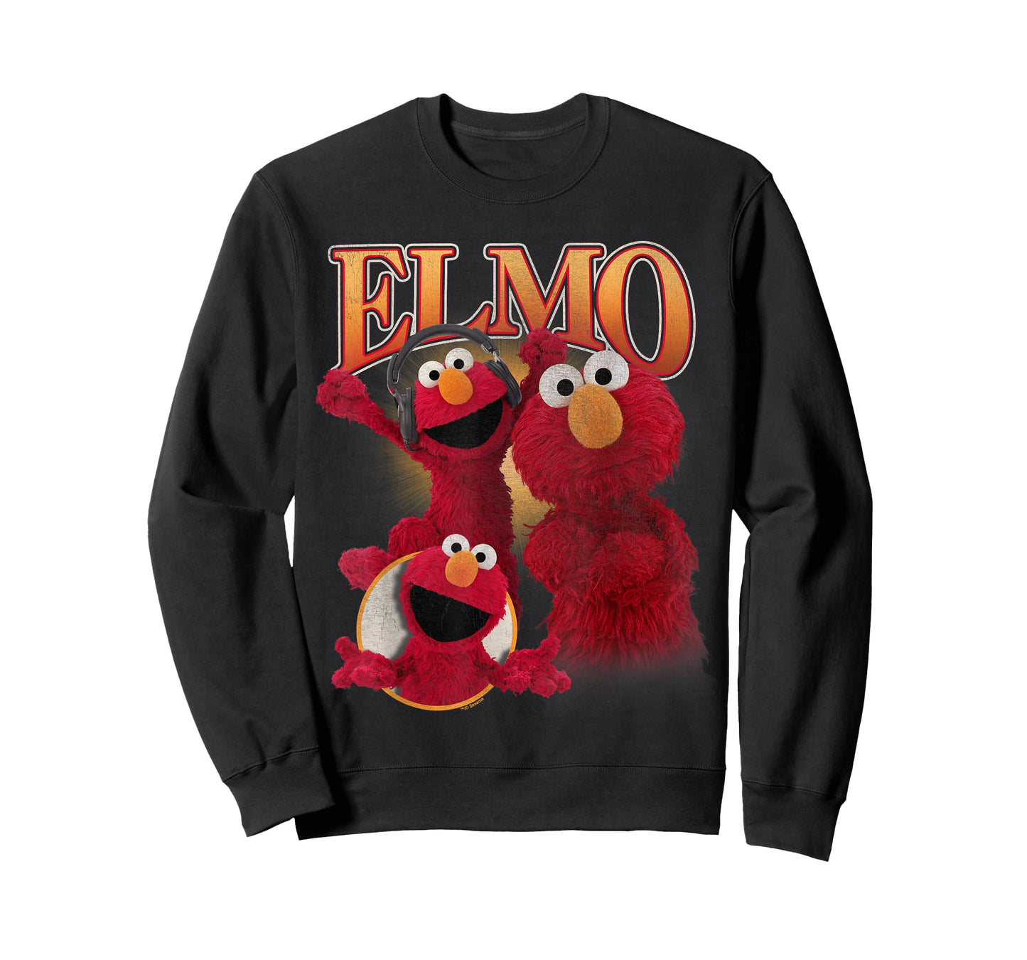 Sesame Street Elmo Bootleg Style T-Shirt