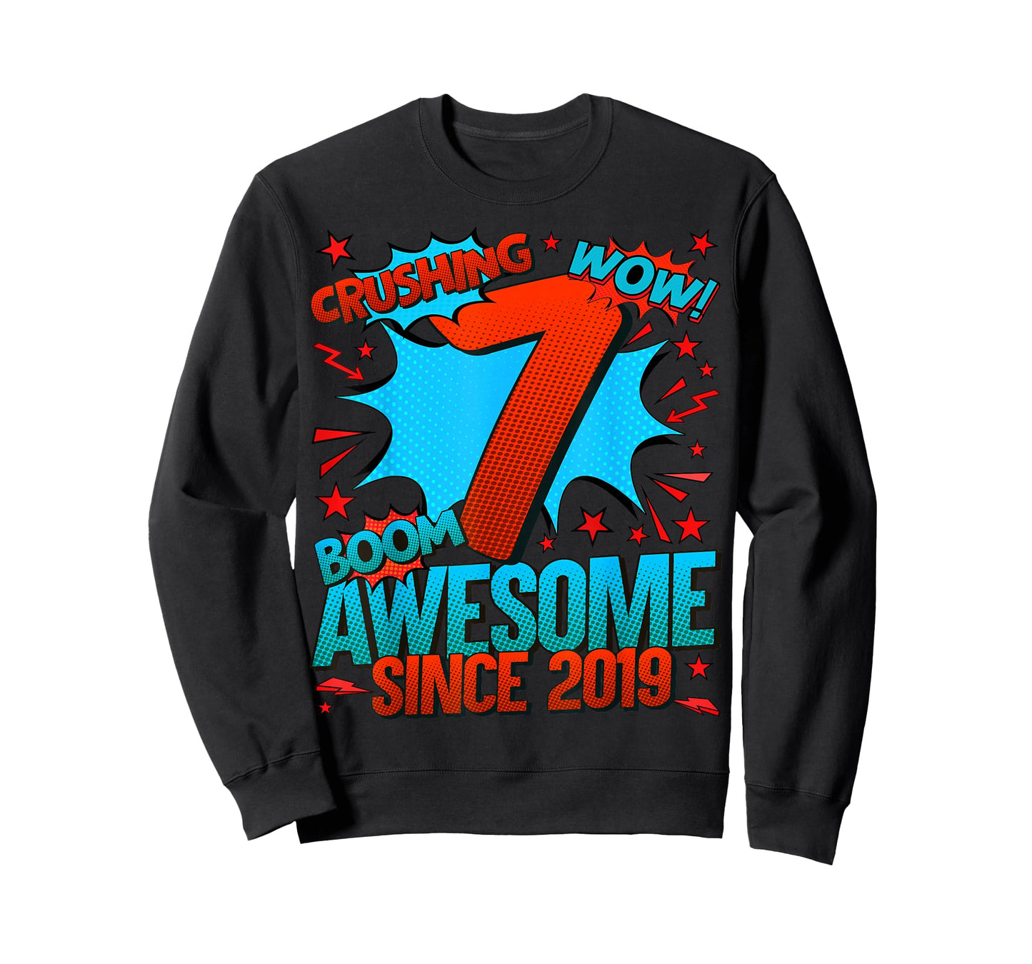 7 Year Old Gifts for Boys 7th Birthday Boy 7 Year Old Boy T-Shirt