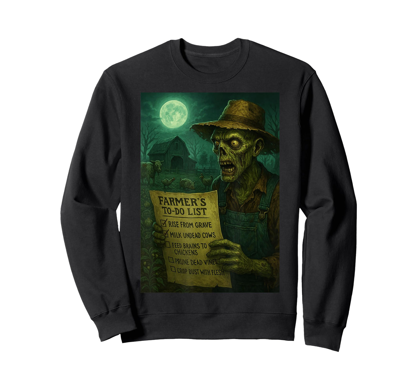 Zombie Farmer’s to-Do List T-Shirt