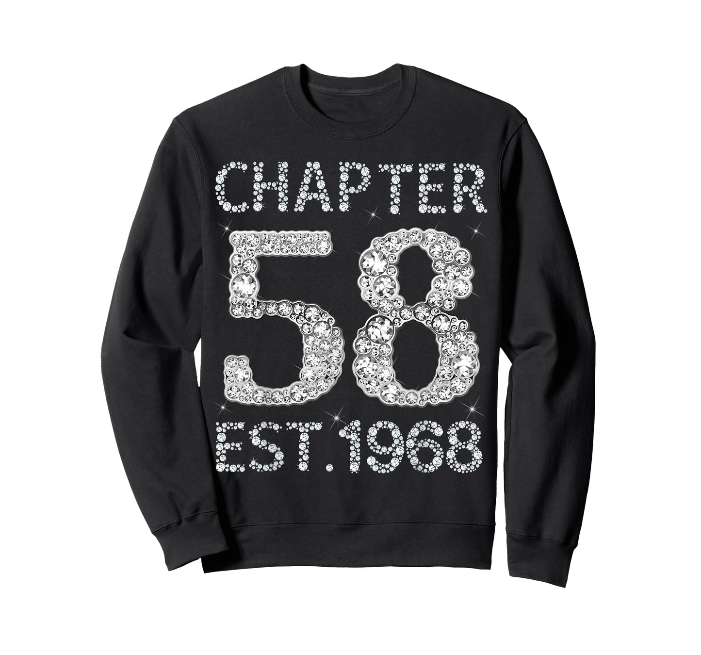 Chapter 58 EST 1968 Happy 58Th Birthday Gift for Him Her T-Shirt