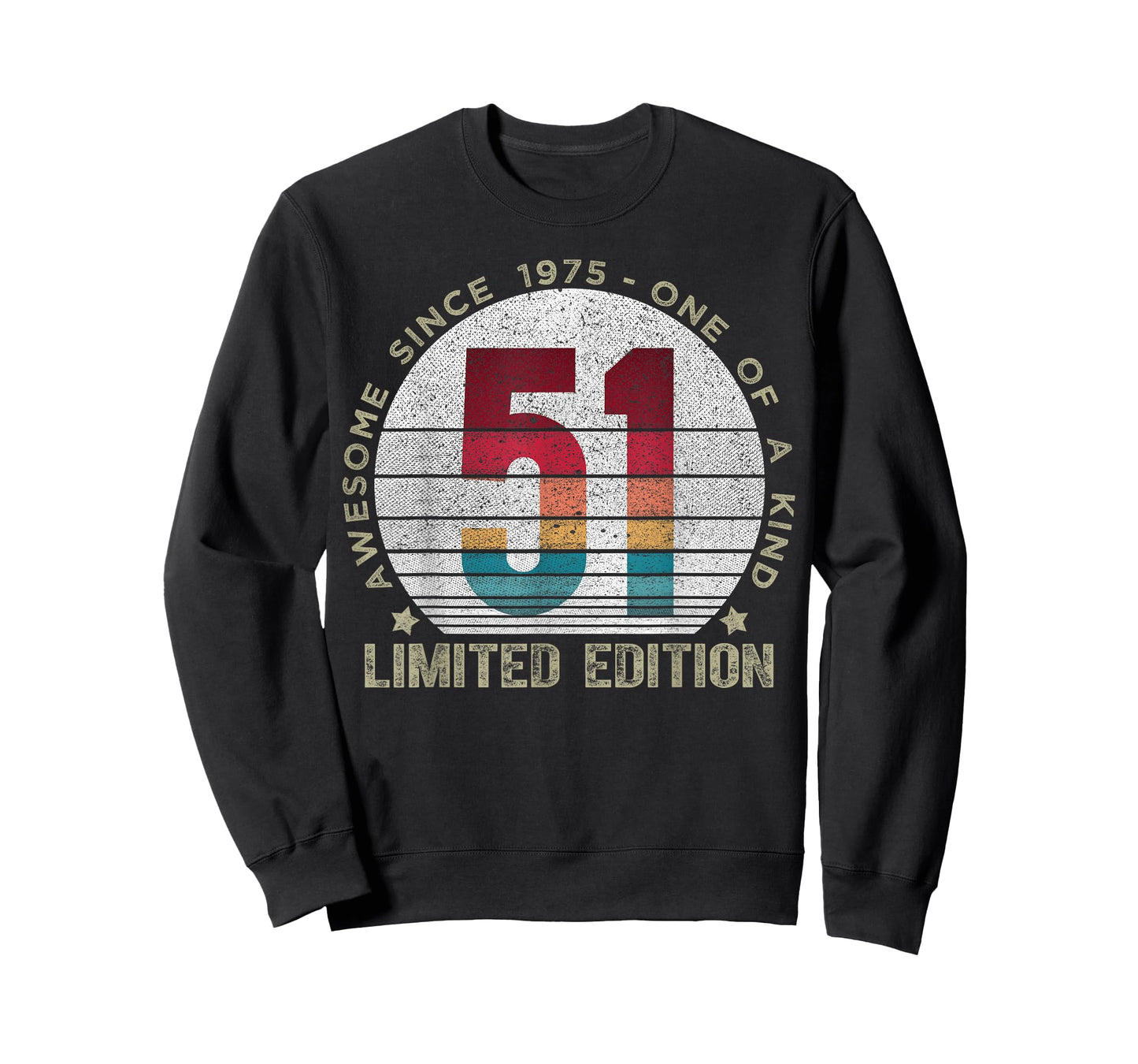 51 Year Old Gifts Vintage 1975 Limited Edition 51st Birthday T-Shirt