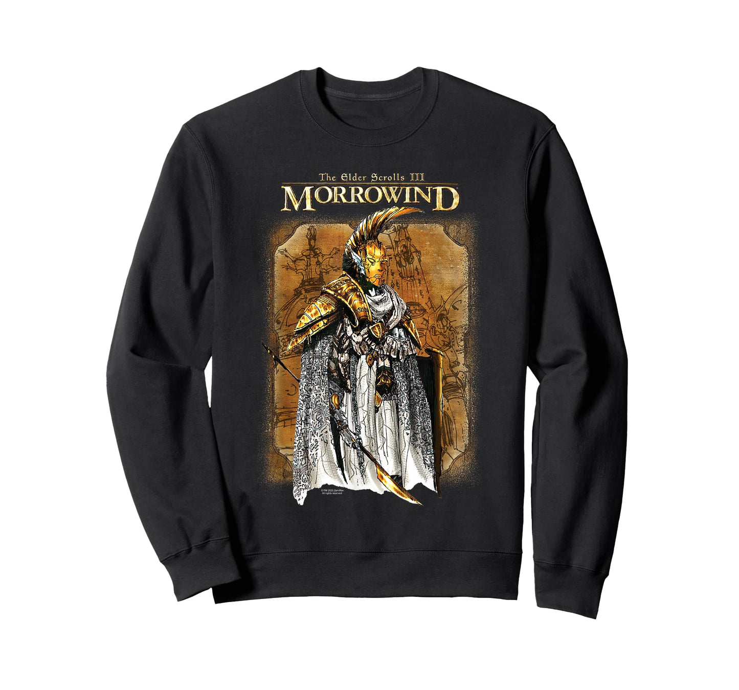 Elder Scrolls Morrowind Concept Illustration Video Game T-Shirt