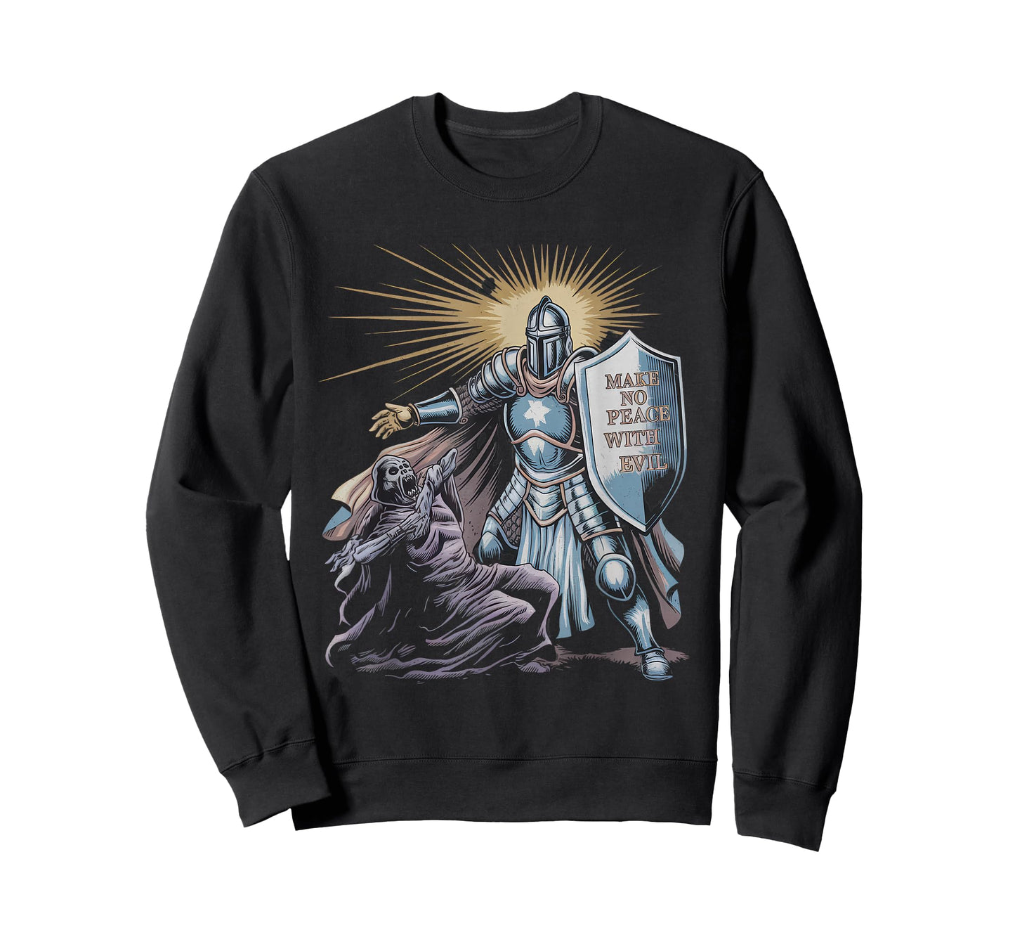 Make No Peace with Evil Tshirt Archangel Michael Jesus God T-Shirt
