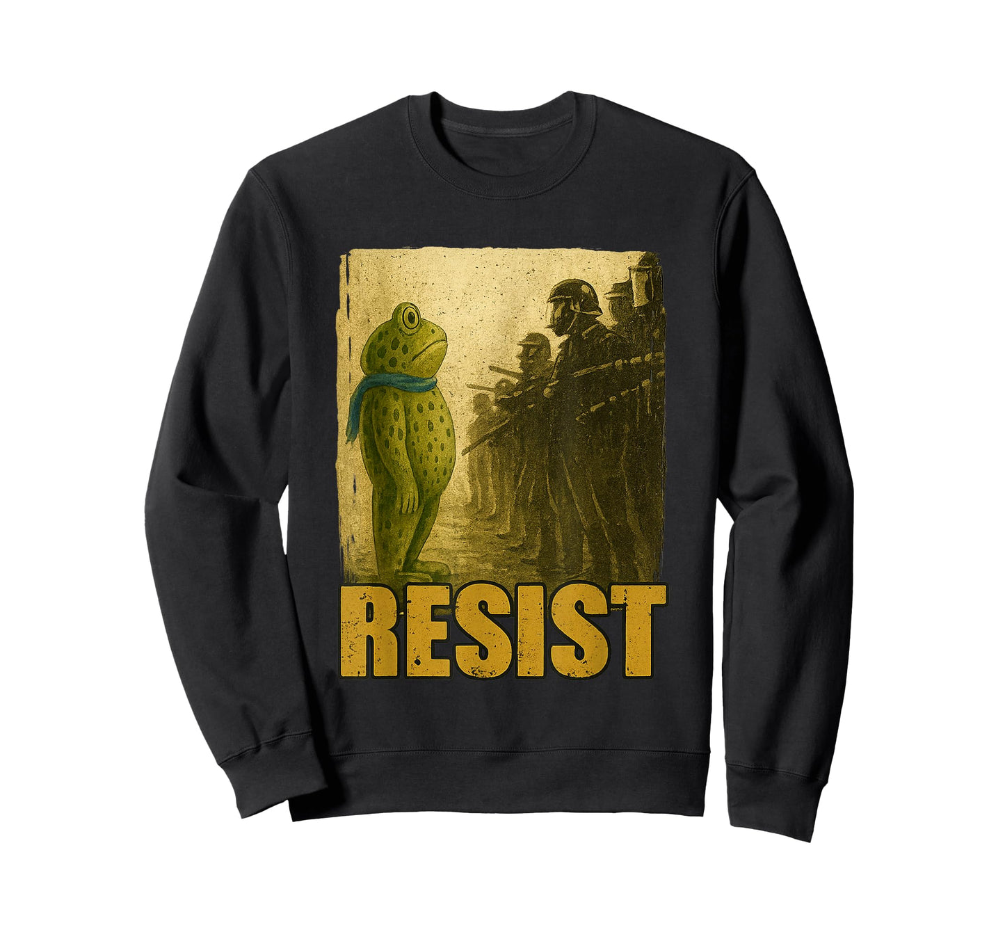Resist Portland Frog, I Stand with Frog T-Shirt