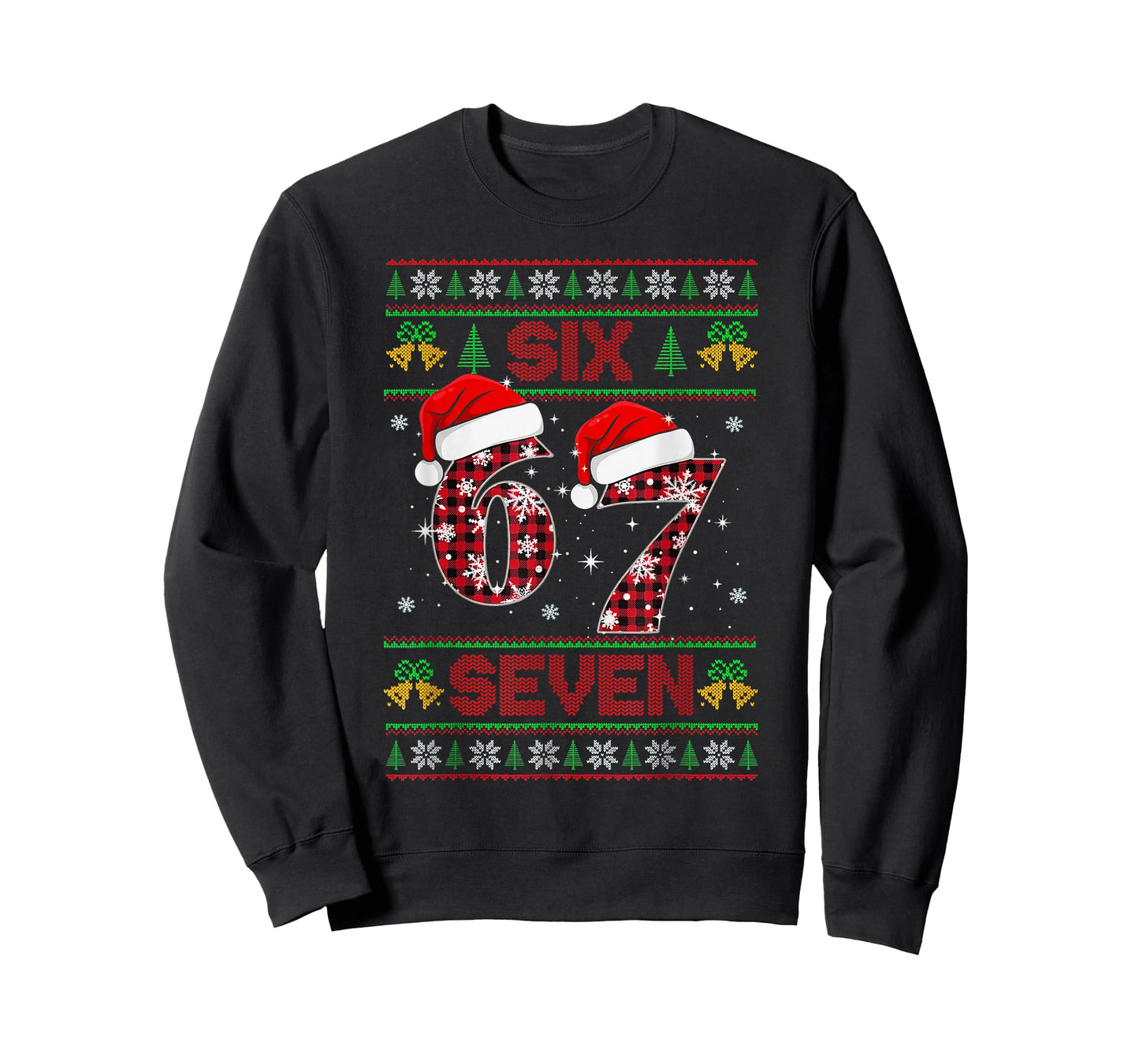67 Meme Six Seven Christmas Ugly Sweater for Kids Boys Girls T-Shirt