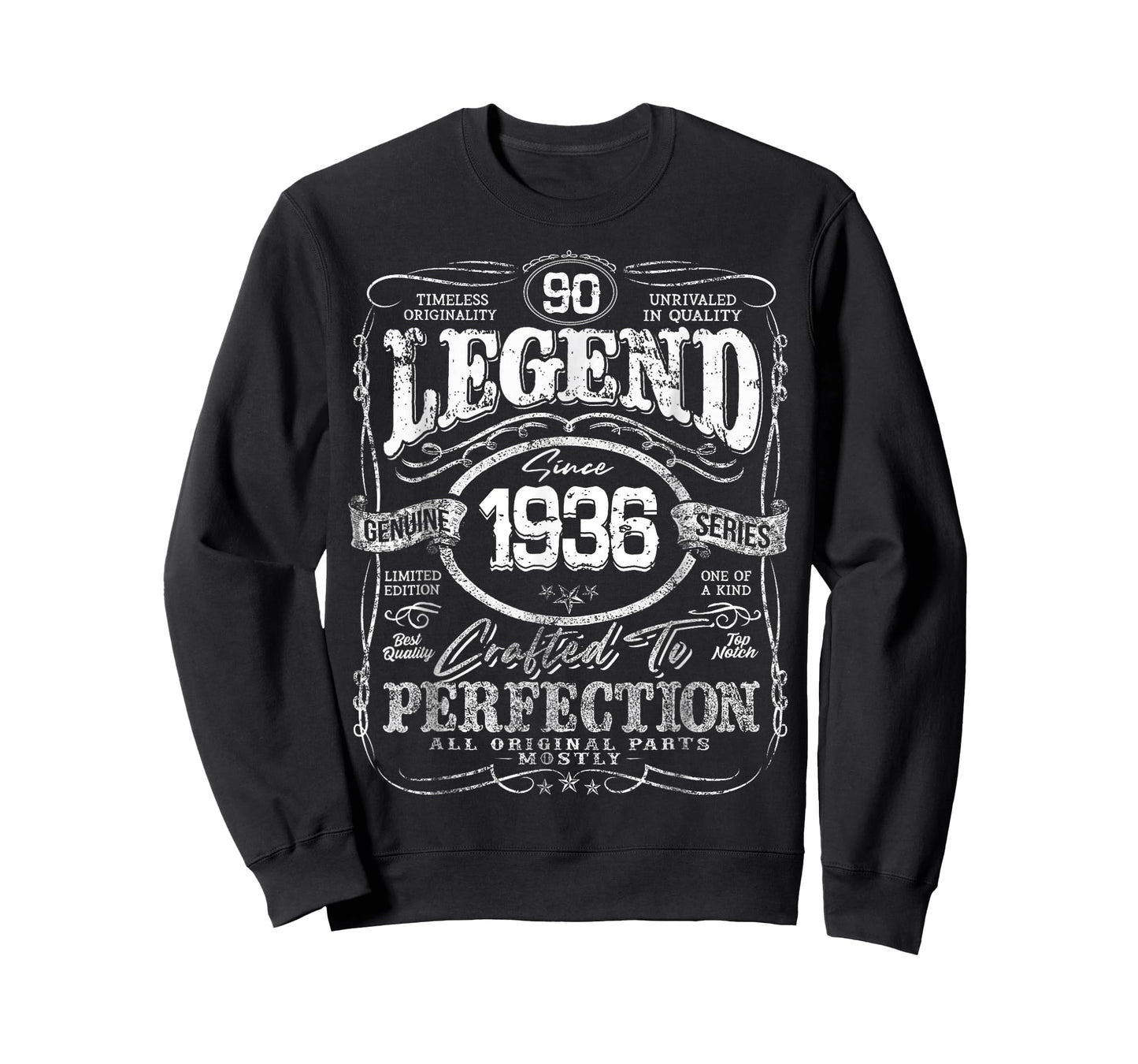 90 Year Old Gifts Vintage 1936 Limited Edition 90th Birthday T-Shirt