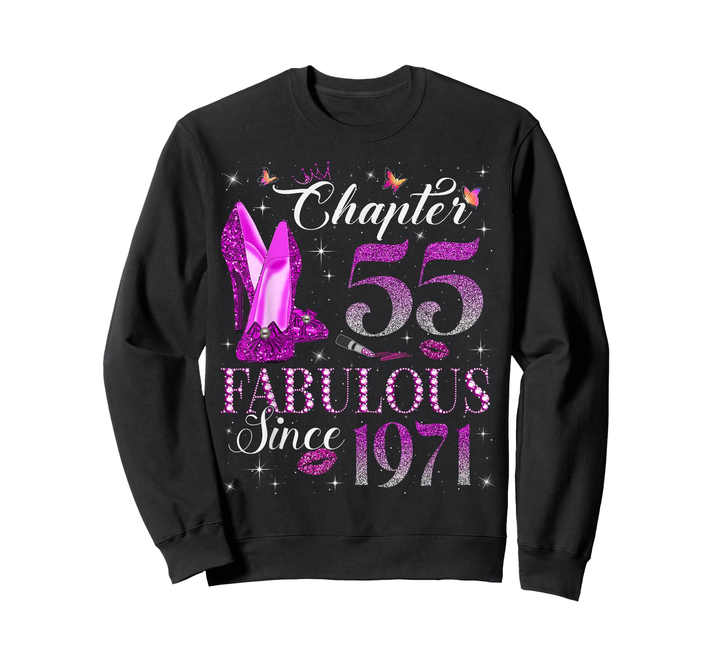 Chapter 55 Fabulous Since 1971 55Th Birthday Gift for Women T-Shirt