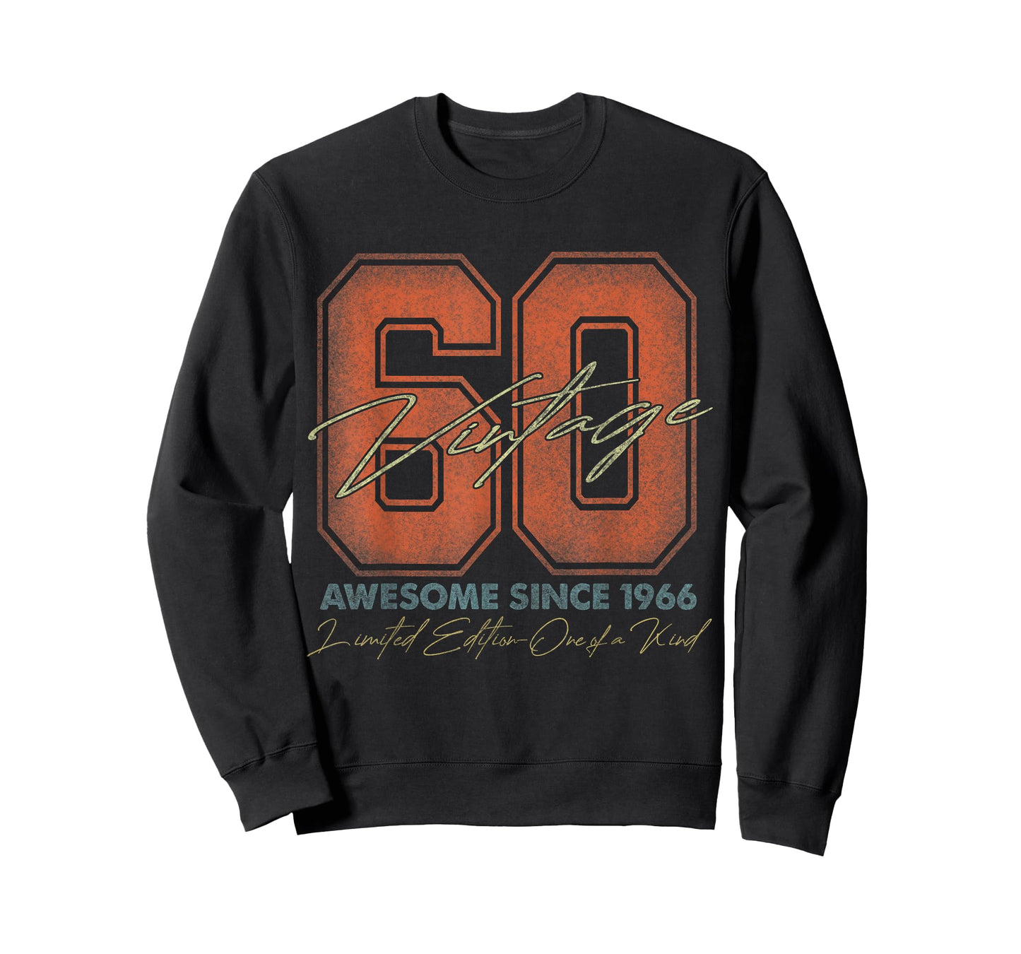 60 Year Old Gifts Vintage 1966 Limited Edition 60th Birthday T-Shirt