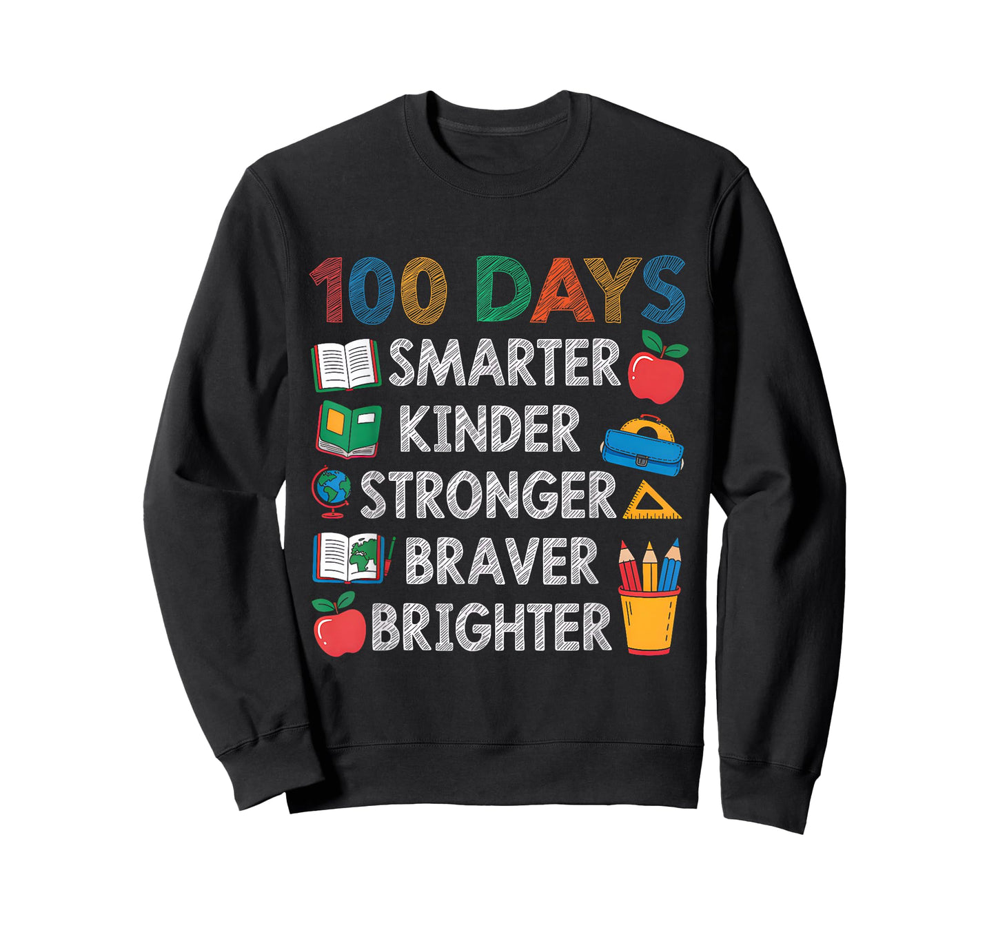 Happy 100 Days of School 100th Day of School Kids Boys Girls T-Shirt