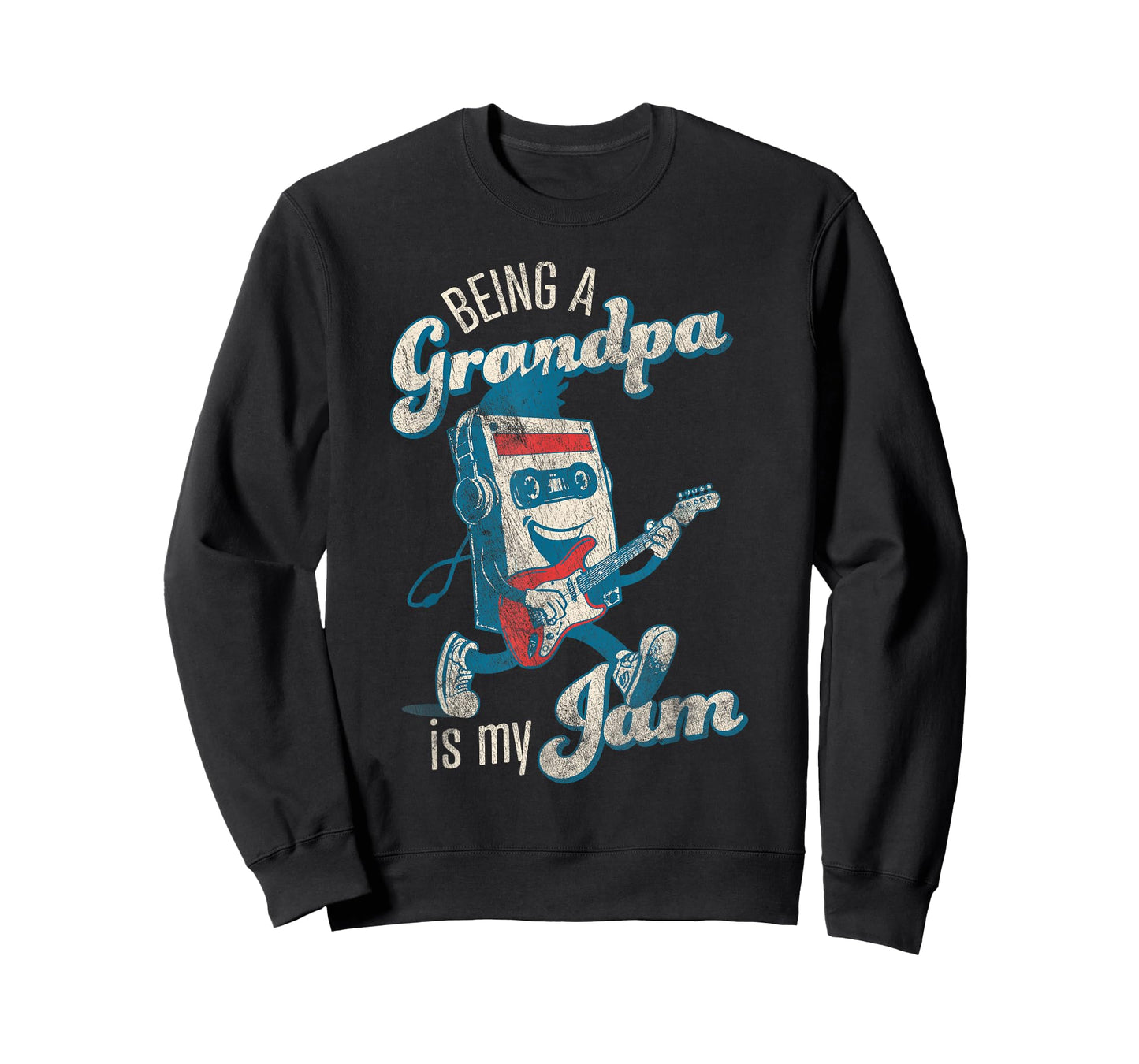 Funny Retro Grandfather Being a Grandpa is My Jam T-Shirt