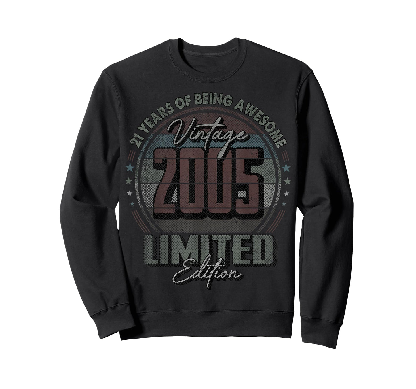 Vintage 2005 Limited Edition Shirt 21 Year Old 21st Birthday T-Shirt