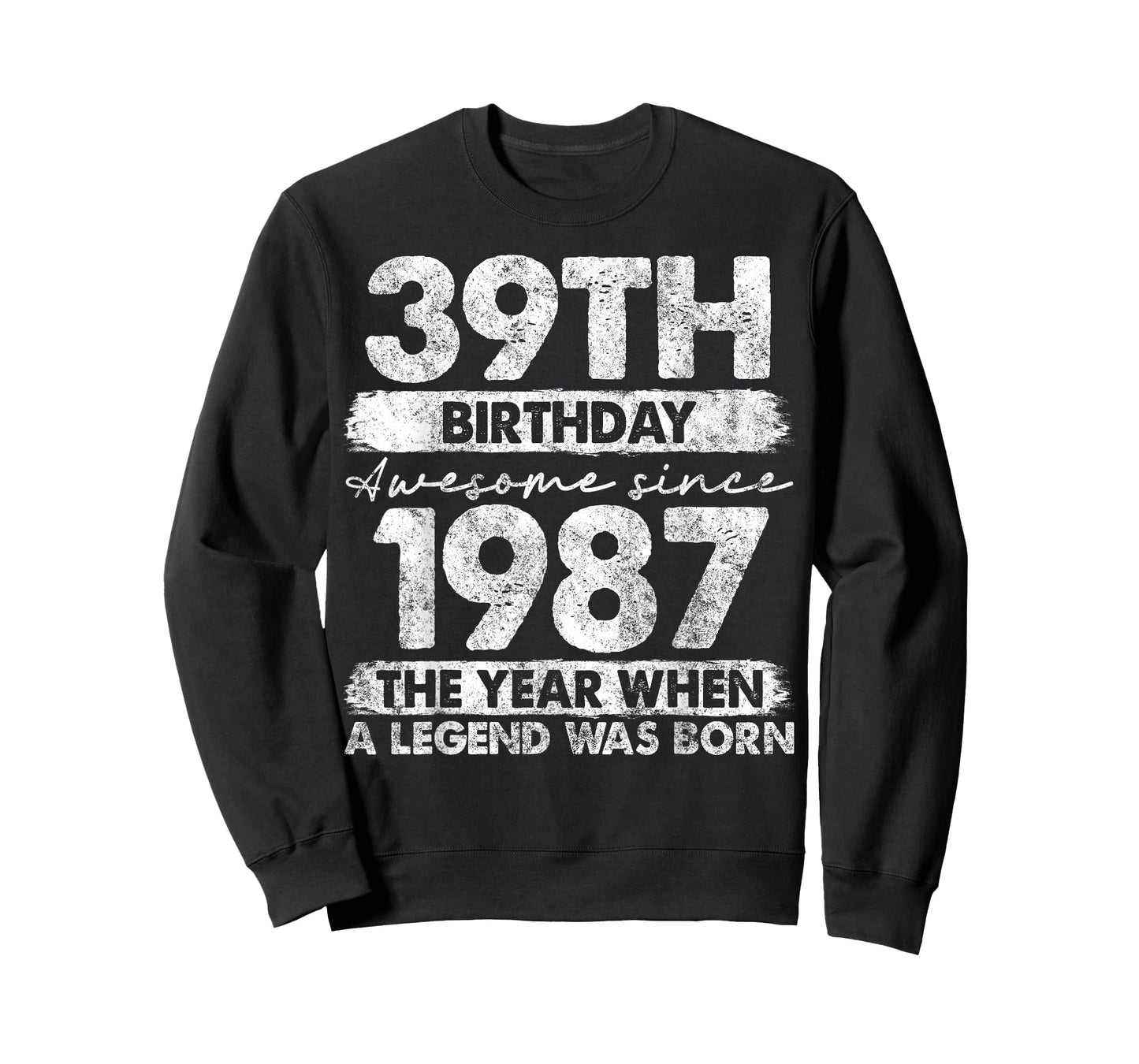 39 Year Old Gifts Vintage 1987 Limited Edition 39th Birthday T-Shirt