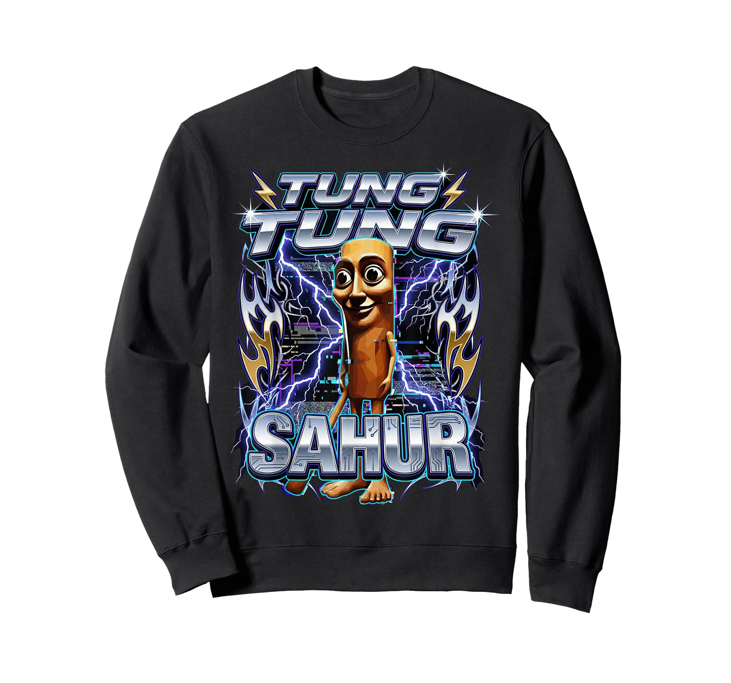 Funny Italian Brainrot Tung Tung Tung Sahur T-Shirt