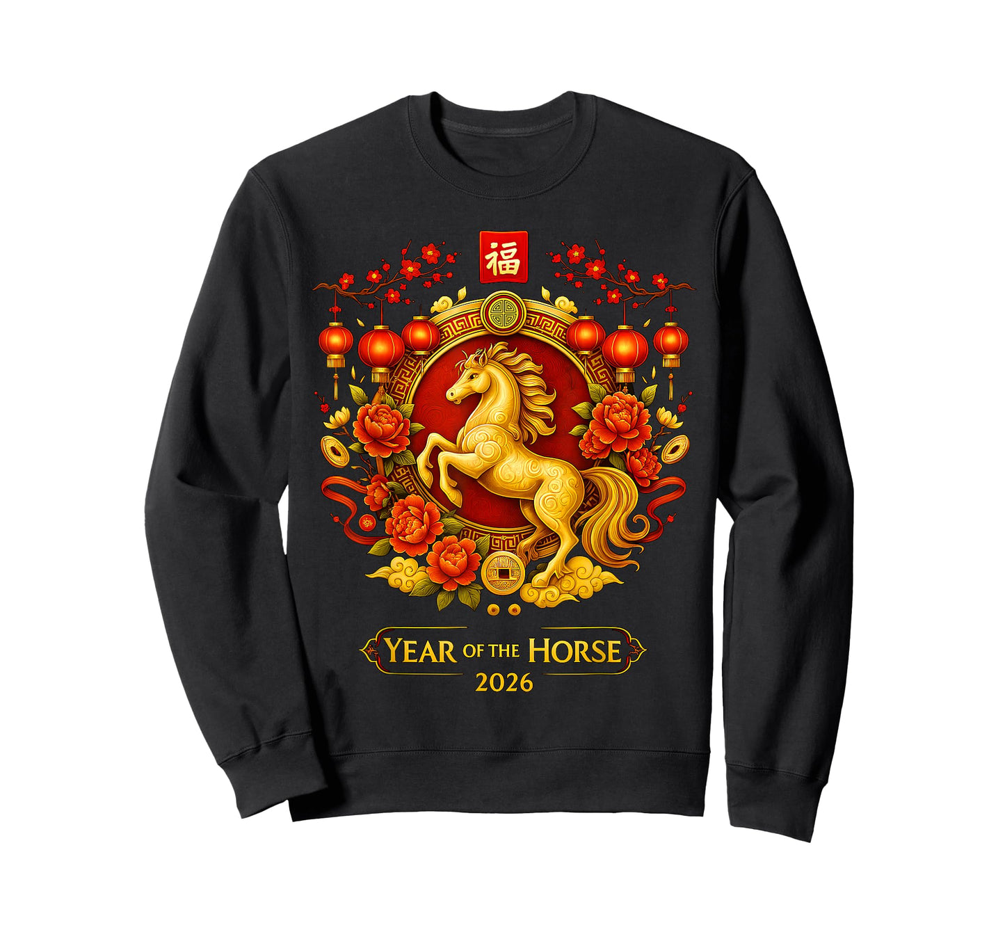 Chinese New Year 2026 Year of The Horse Lunar New Year 2026 T-Shirt