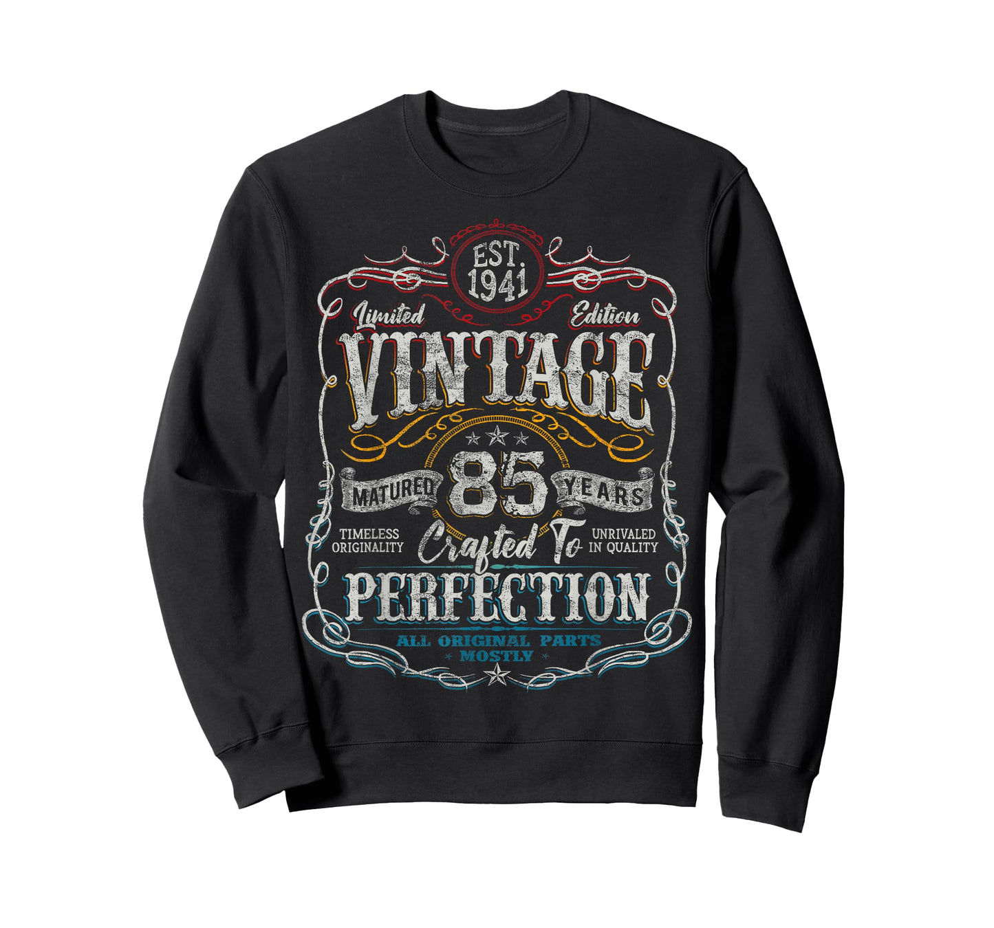 Vintage 1941 Limited Edition Shirt 85 Year Old 85th Birthday T-Shirt