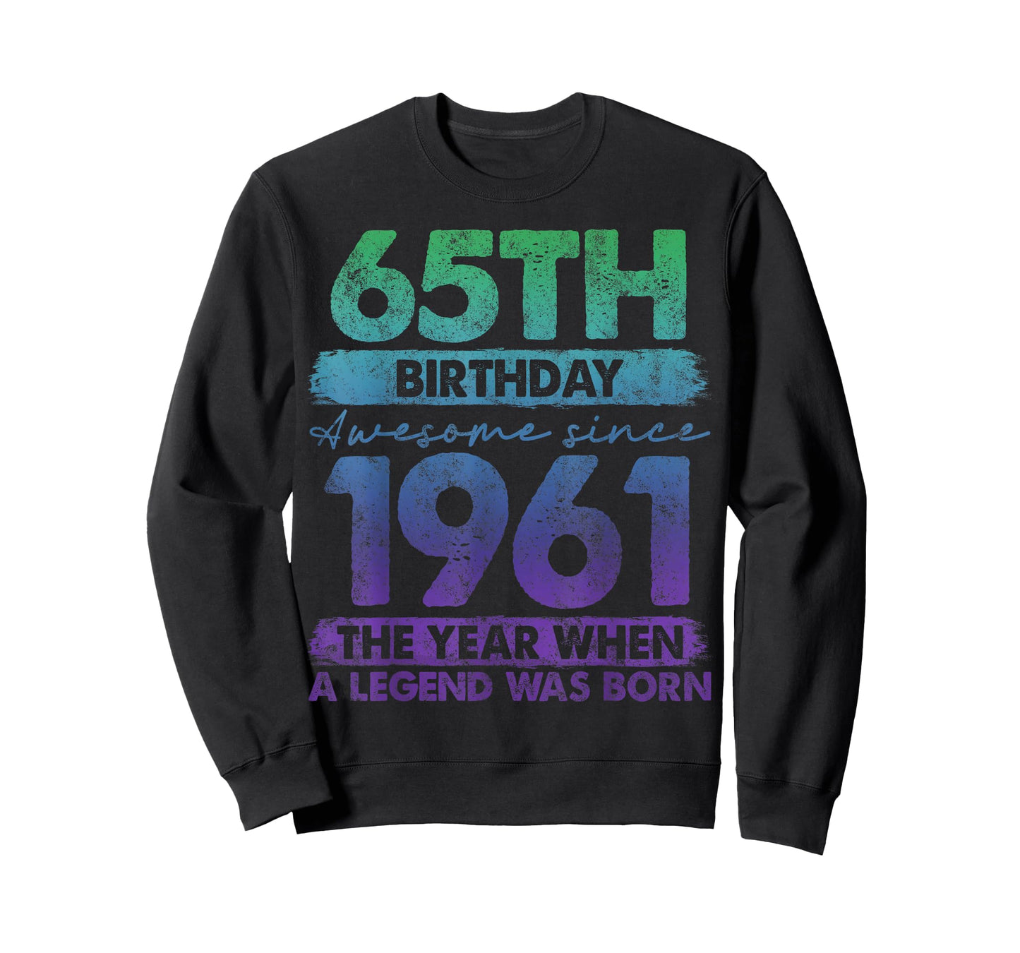 65 Year Old Gifts Vintage 1961 Limited Edition 65th Birthday T-Shirt