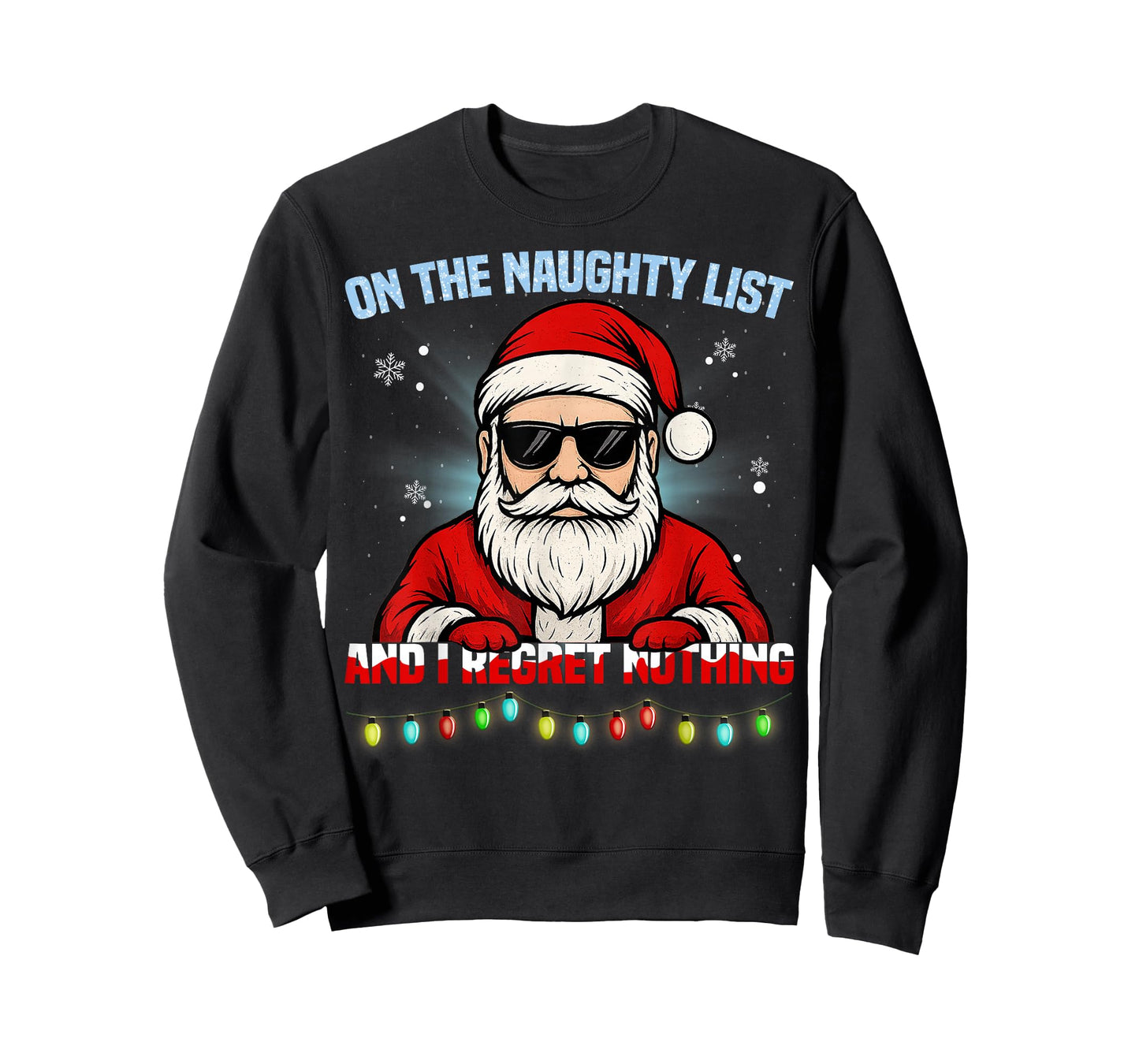 Funny Santa Claus Christmas Xmas Gifts for Men Women Boy Kid T-Shirt