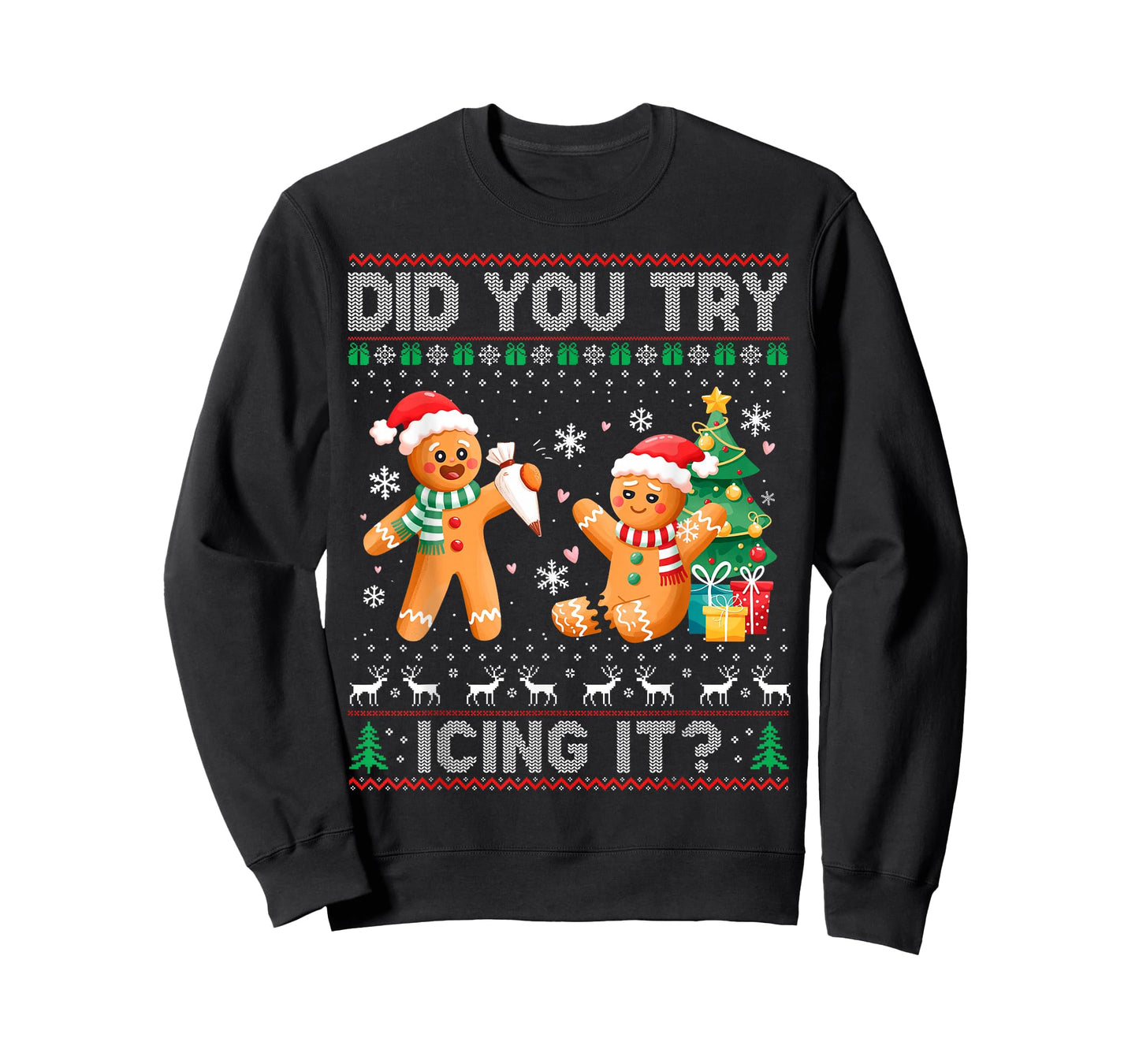 Have You Tried Icing It Funny Xmas Nurse Gingerbread NICU T-Shirt