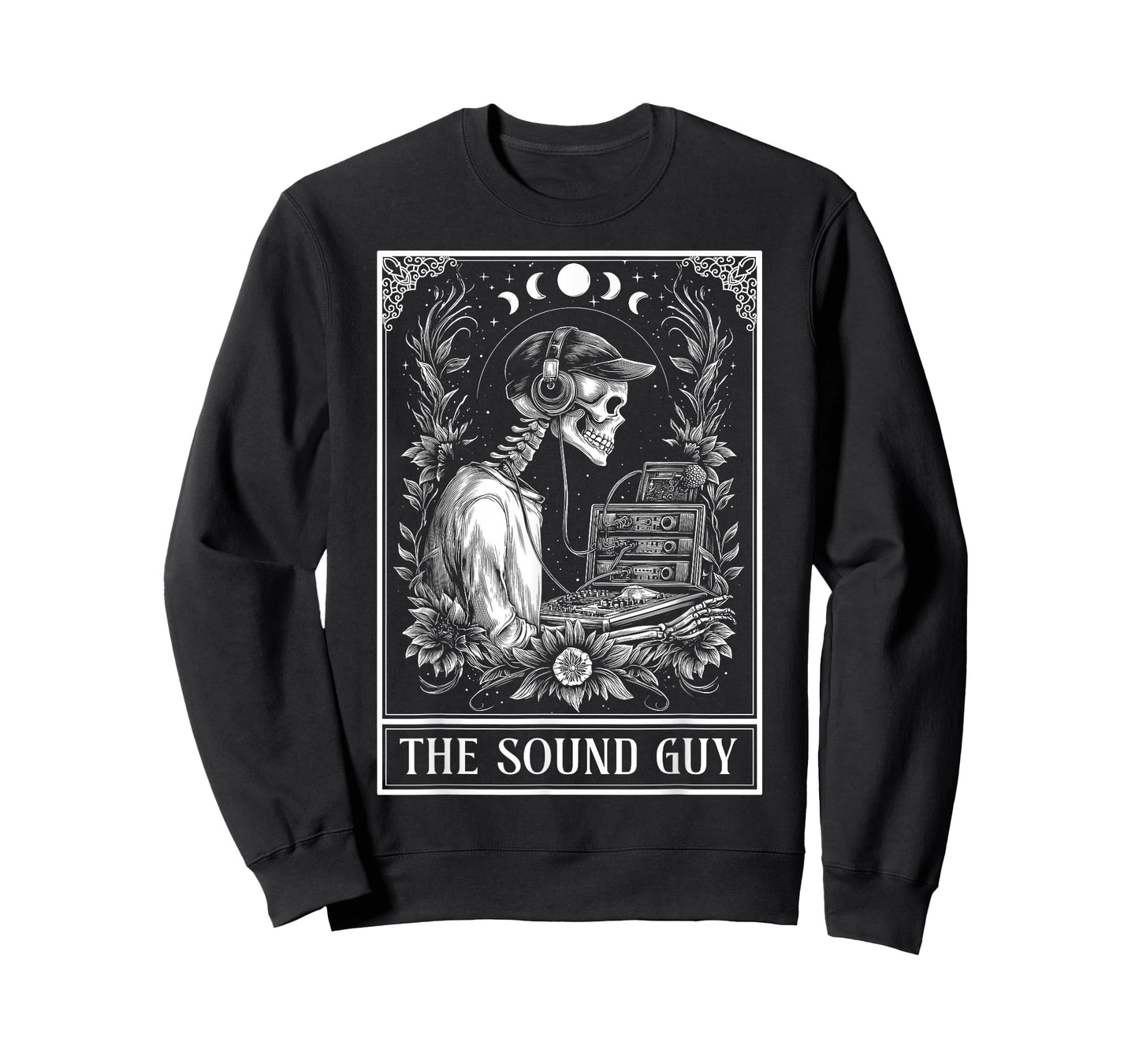 The Sound Guy Sound Engineer Audio Engineer Tarot Card T-Shirt