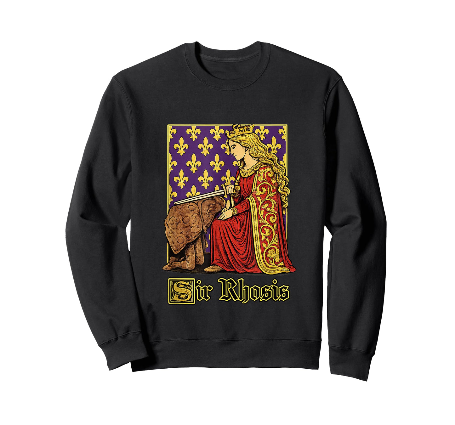 Sir Rhosis Funny Gen Z Brainrot Meme Raunchy Humor Slang Gag T-Shirt